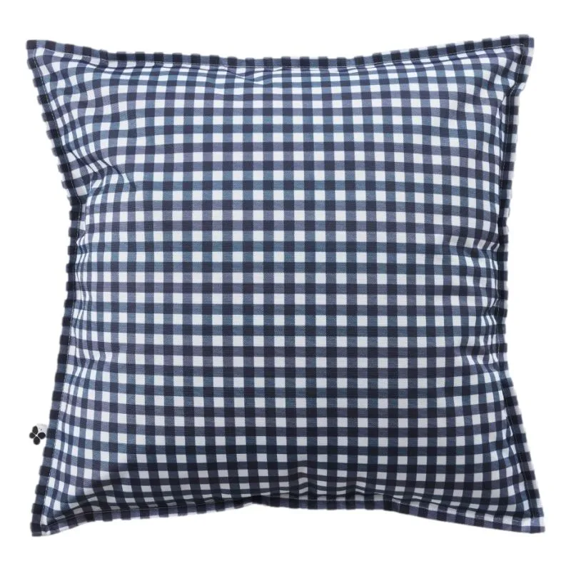 Housse de coussin "outdoor" toutes dimensions l'effet papillon Bleu