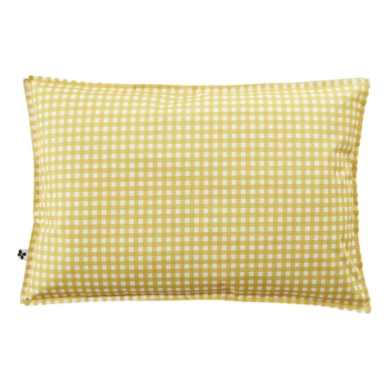 Housse de coussin "outdoor" toutes dimensions l'effet papillon Jaune