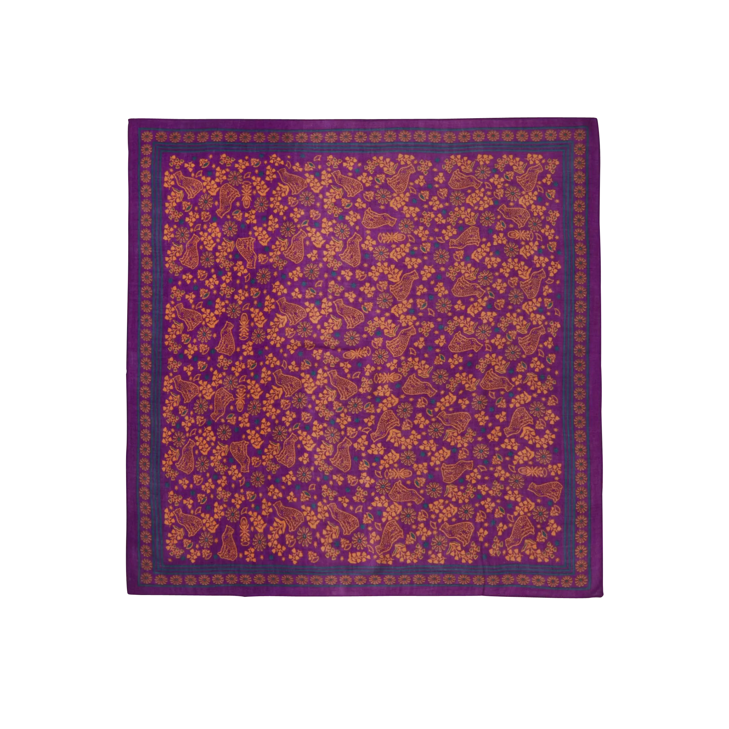 Foulard en laine constance Violet