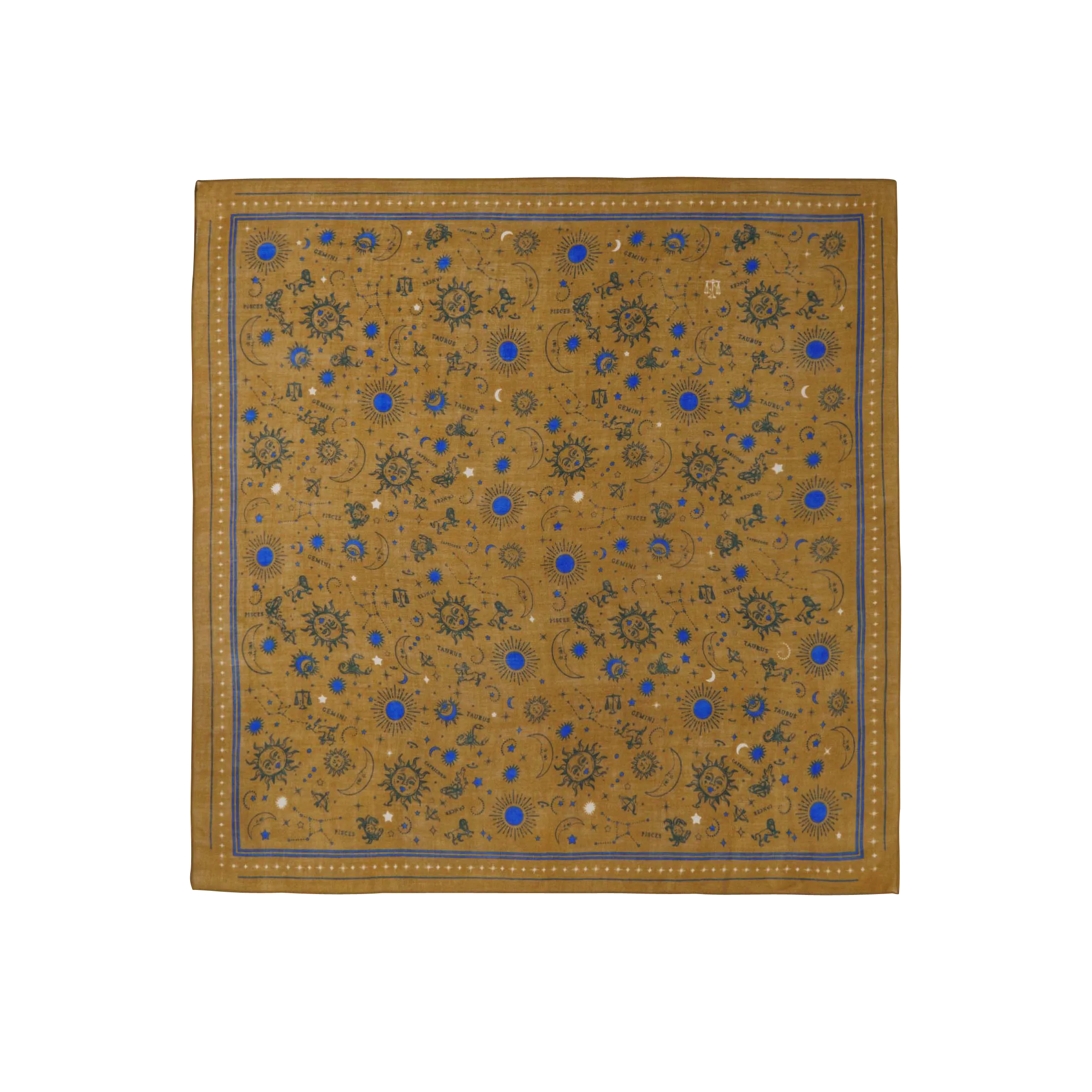 Foulard en laine madeleine Vert