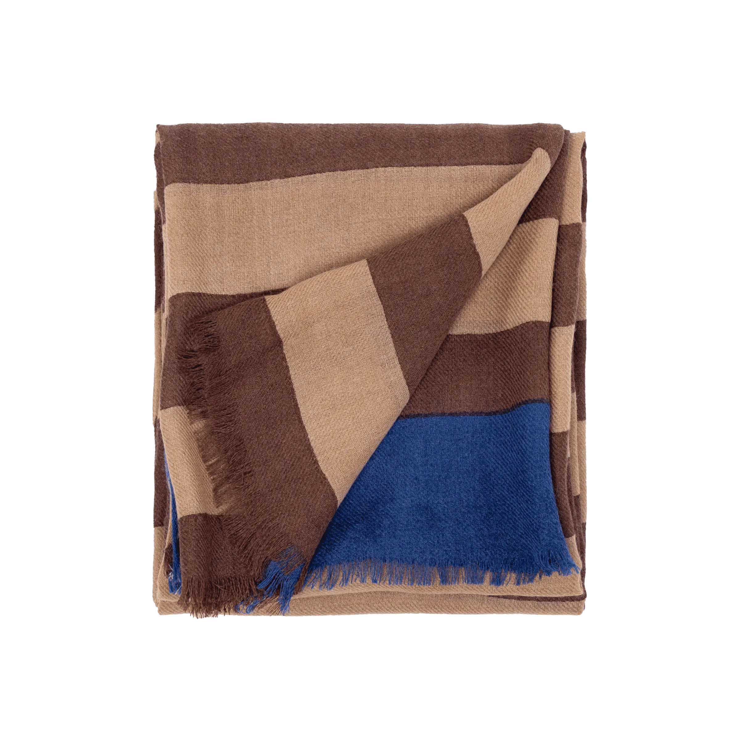 Foulard en laine Marron