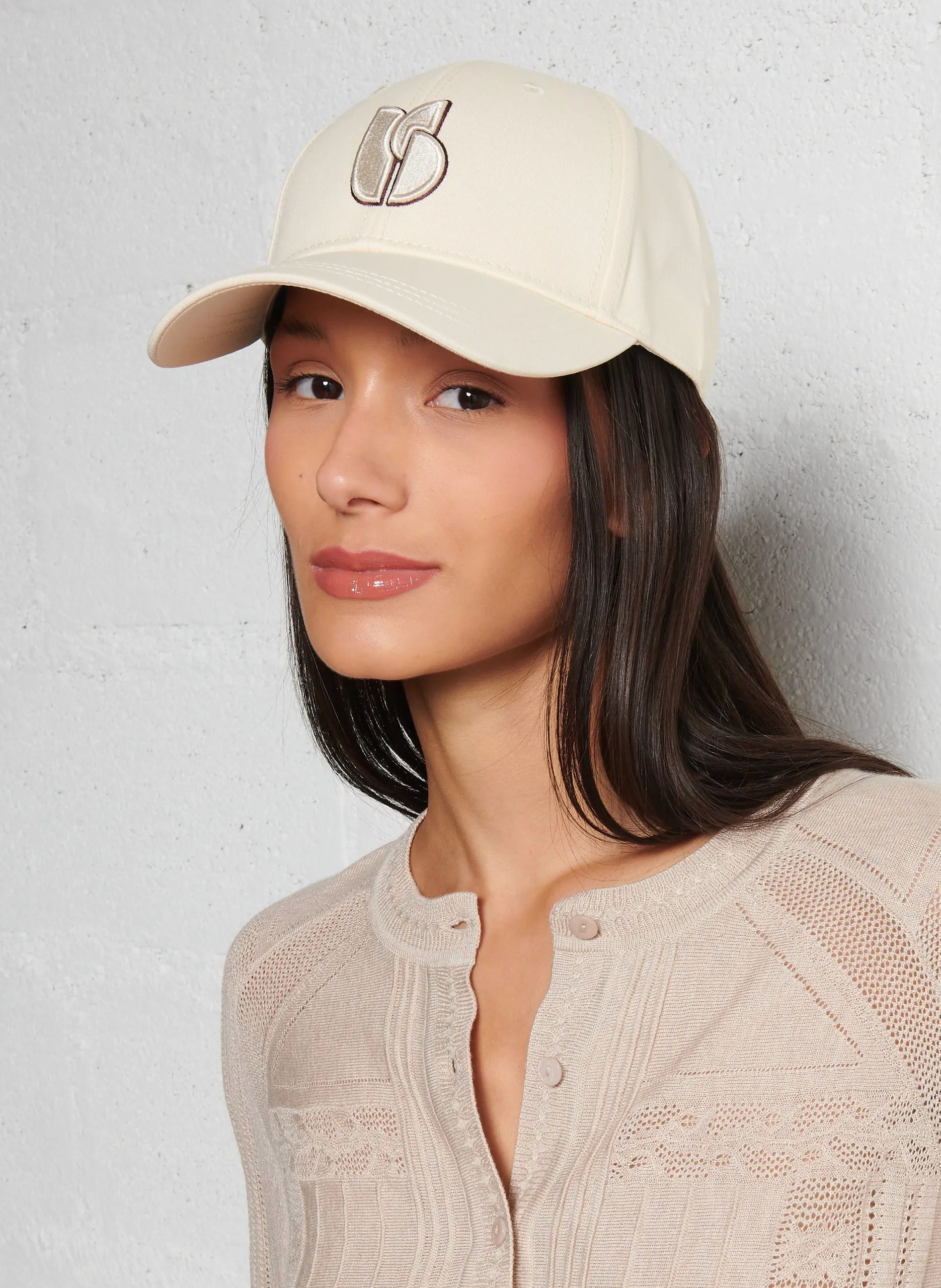 Casquette en coton Beige HELOA