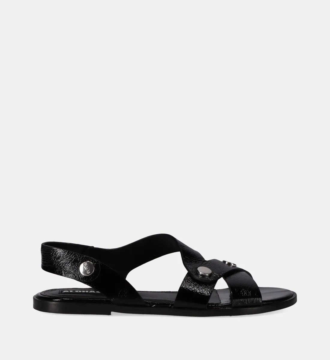 Sandales en cuir Noir MINDY