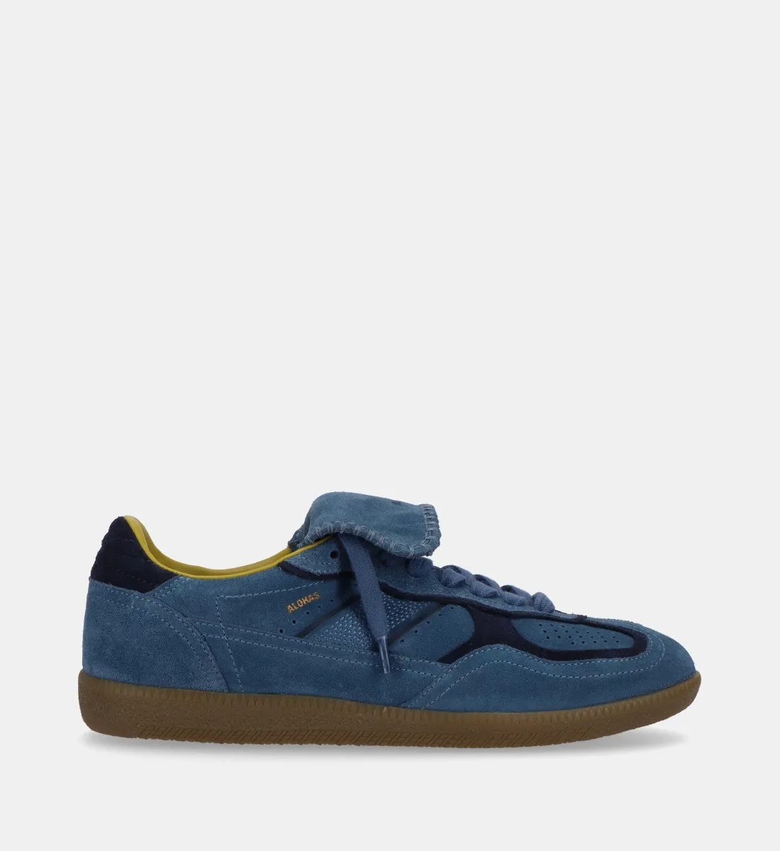 Baskets en cuir Bleu TB.490 CLUB