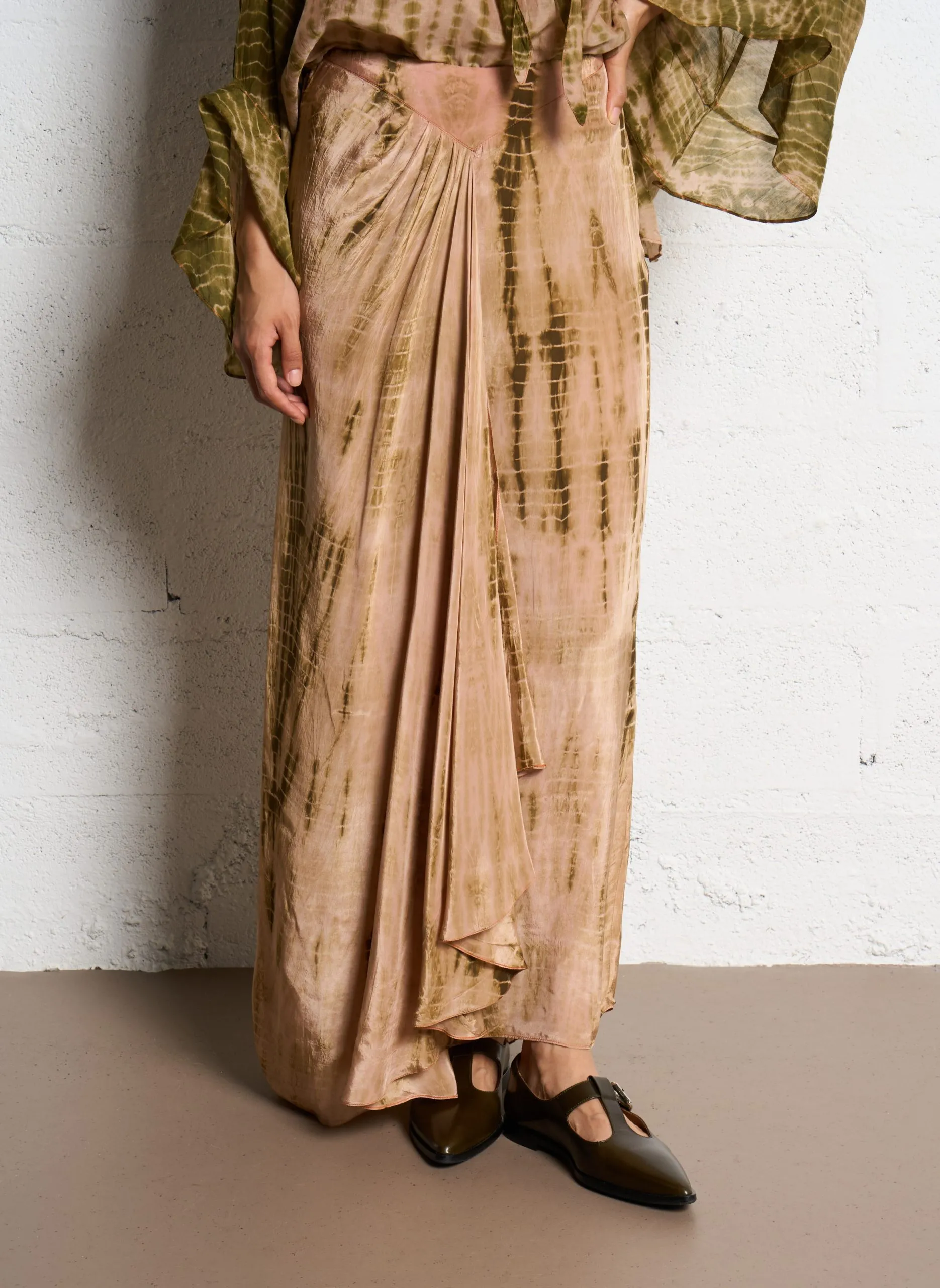 Jupe midi imprimée Multicolore CLOONEY