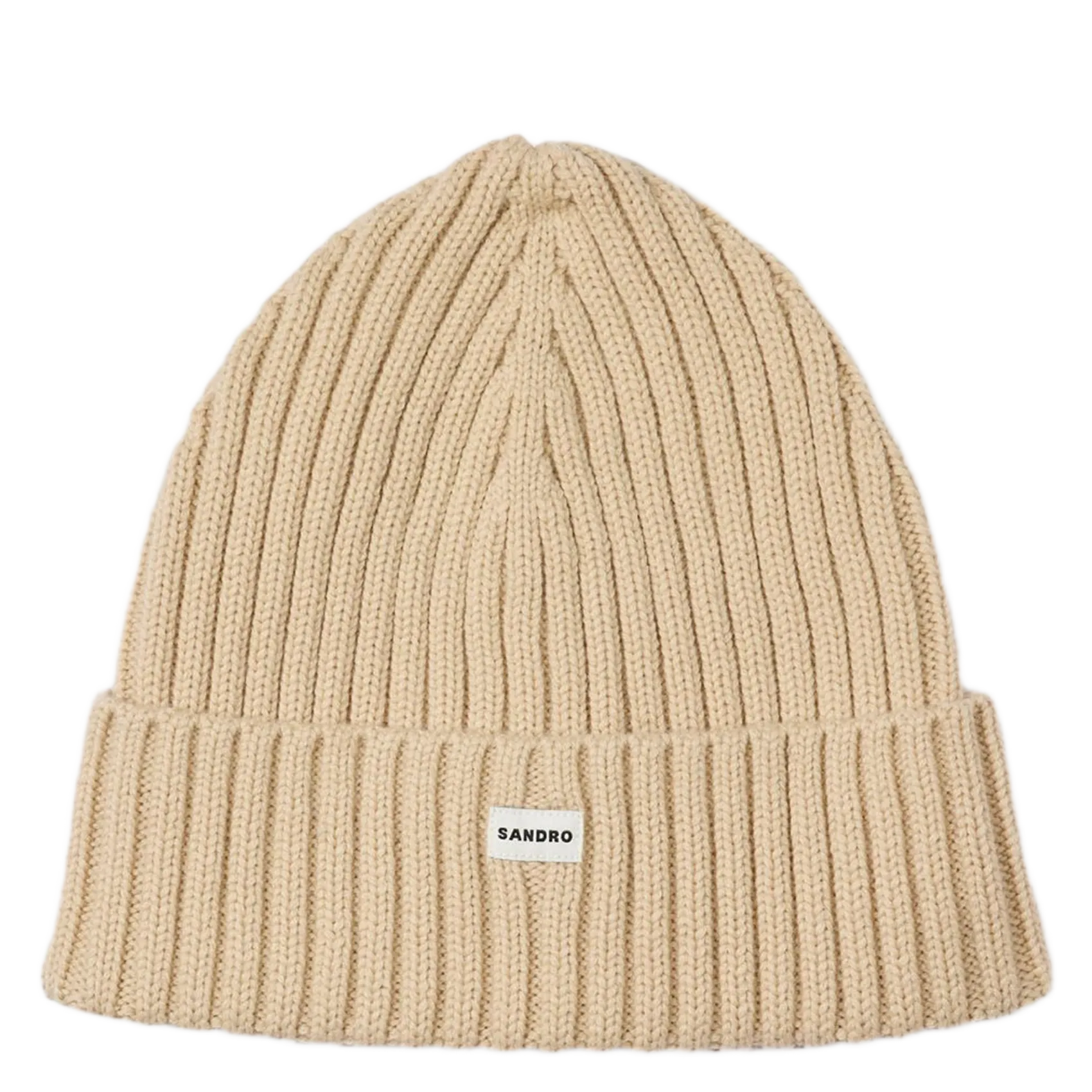 Bonnet côtelé Beige