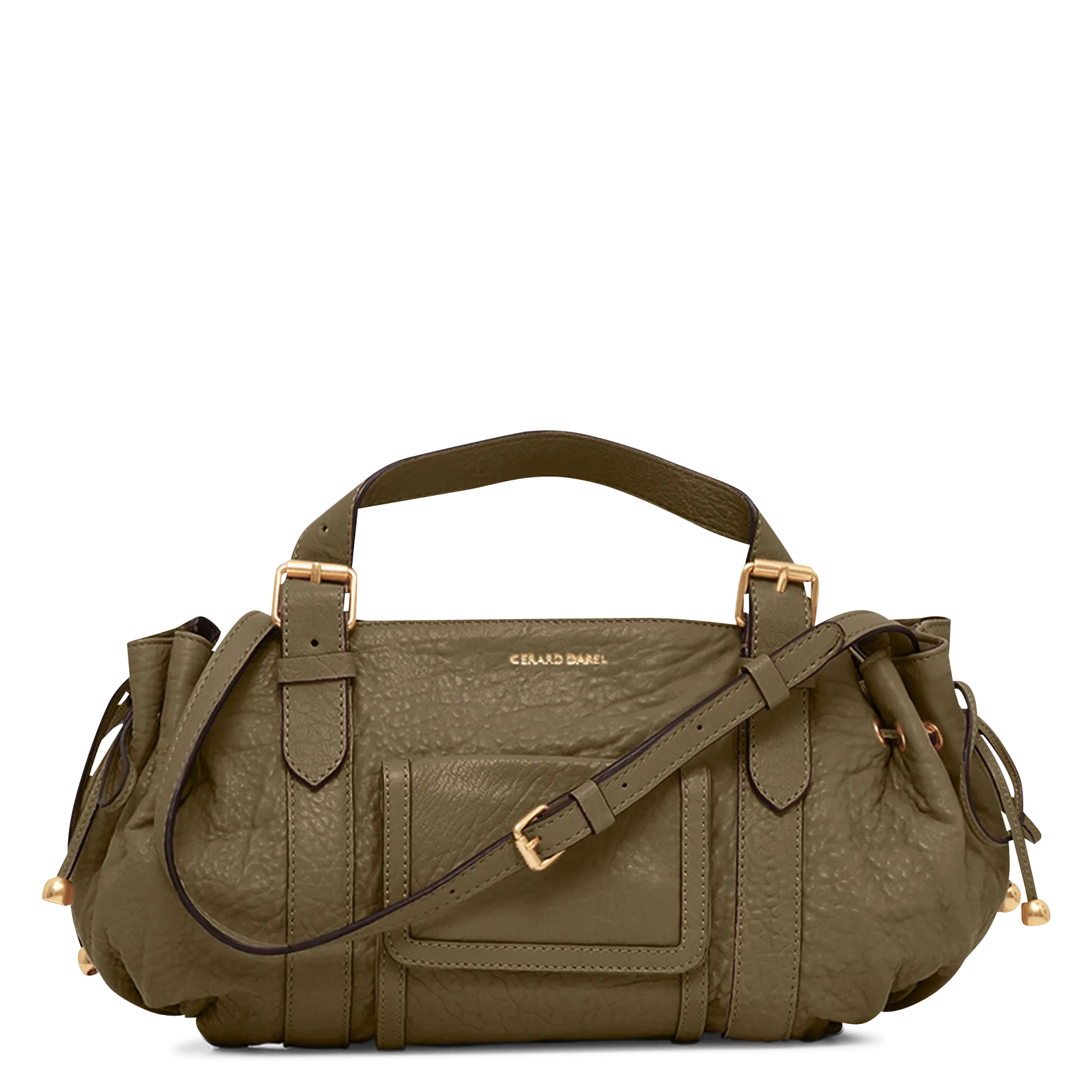 Sac à main en cuir Vert 18H