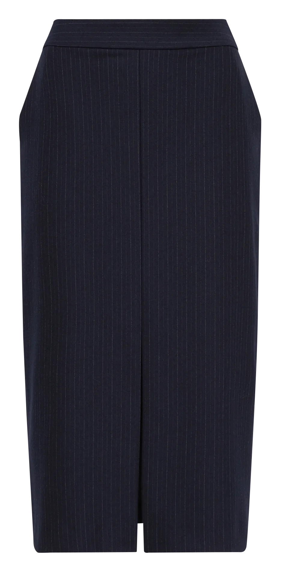 Jupe crayon taille haute Bleu BRIGITTE