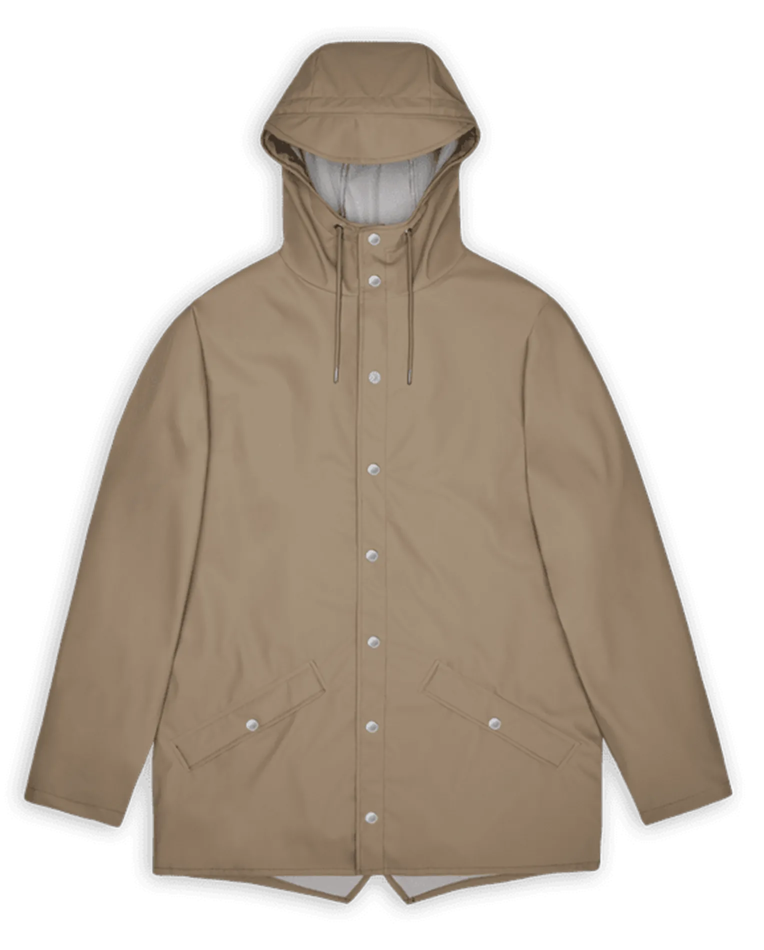 Coupe-vent imperméable à capuche Beige JACKET W3