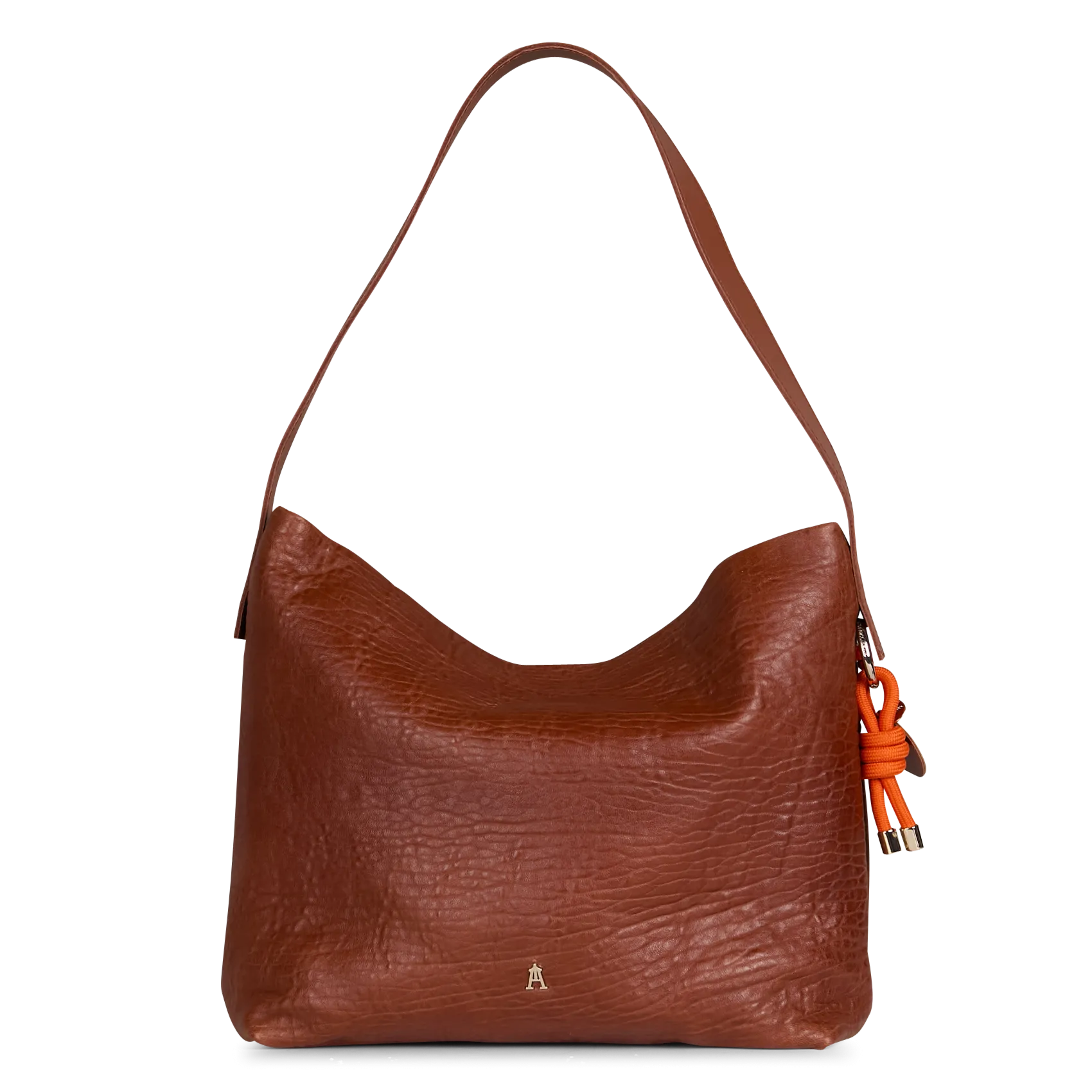 Sac à main en cuir Marron SHIFT