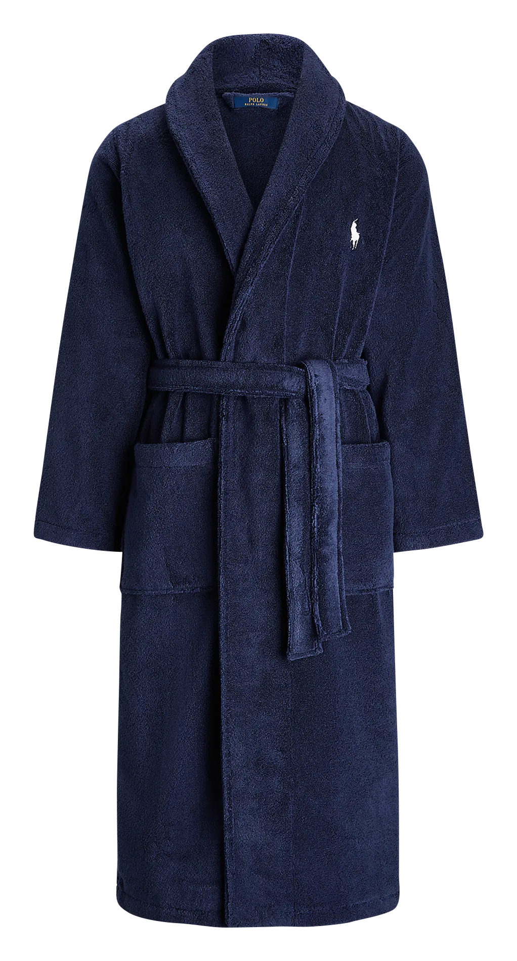 Peignoir en coton Bleu