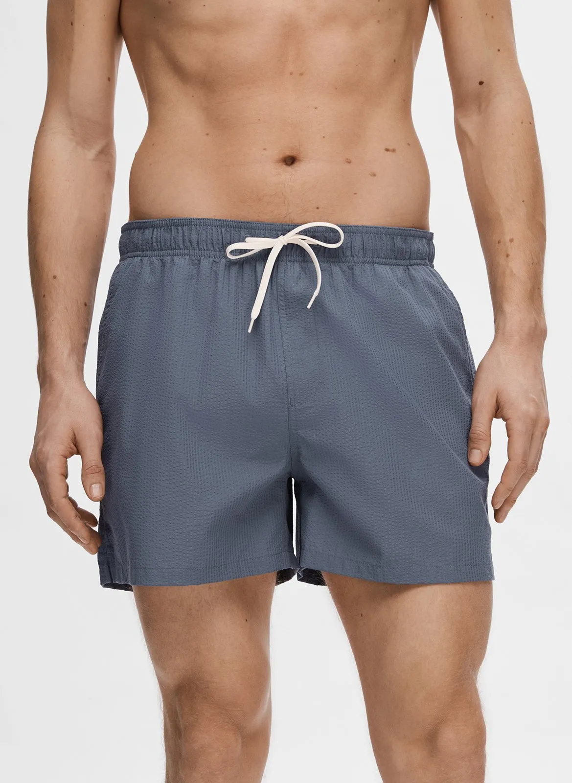 Short droit Bleu COOPER
