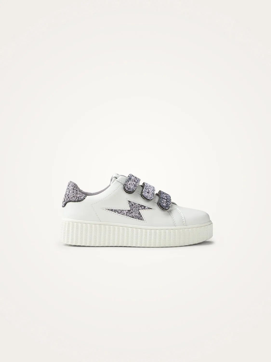 Baskets basses pailletées Violet MINI MAHALIA