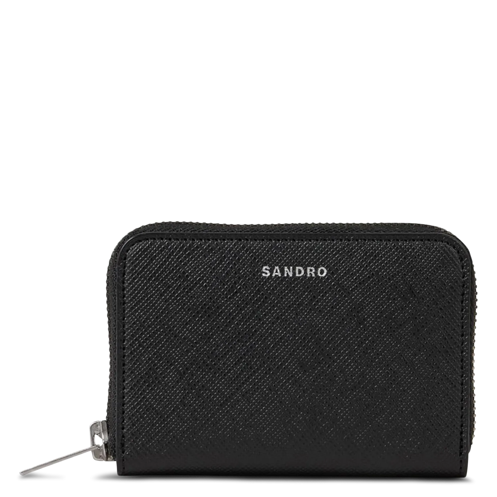 Porte-monnaie zippé Noir