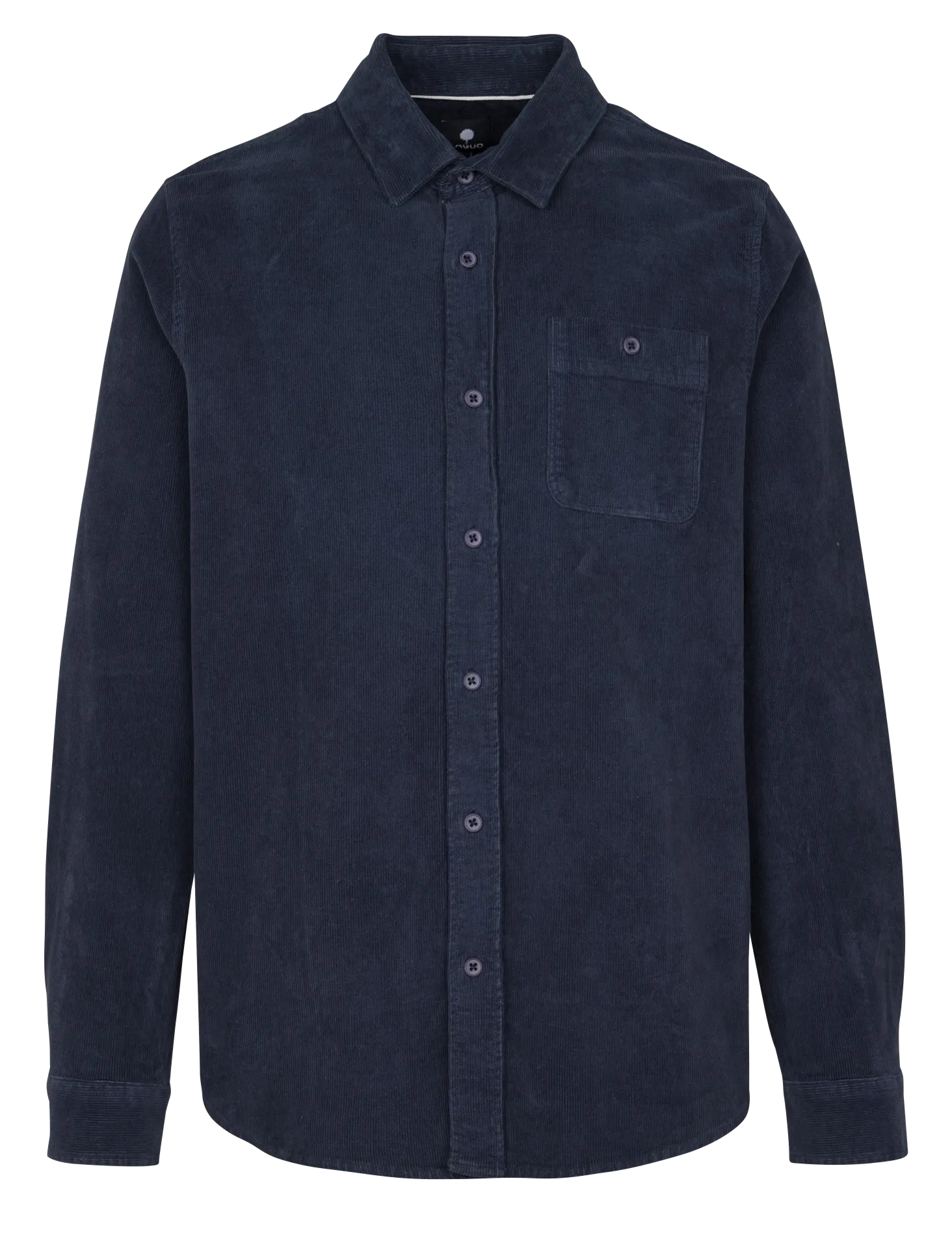 Surchemise col classique en coton mélangé Bleu ONCA