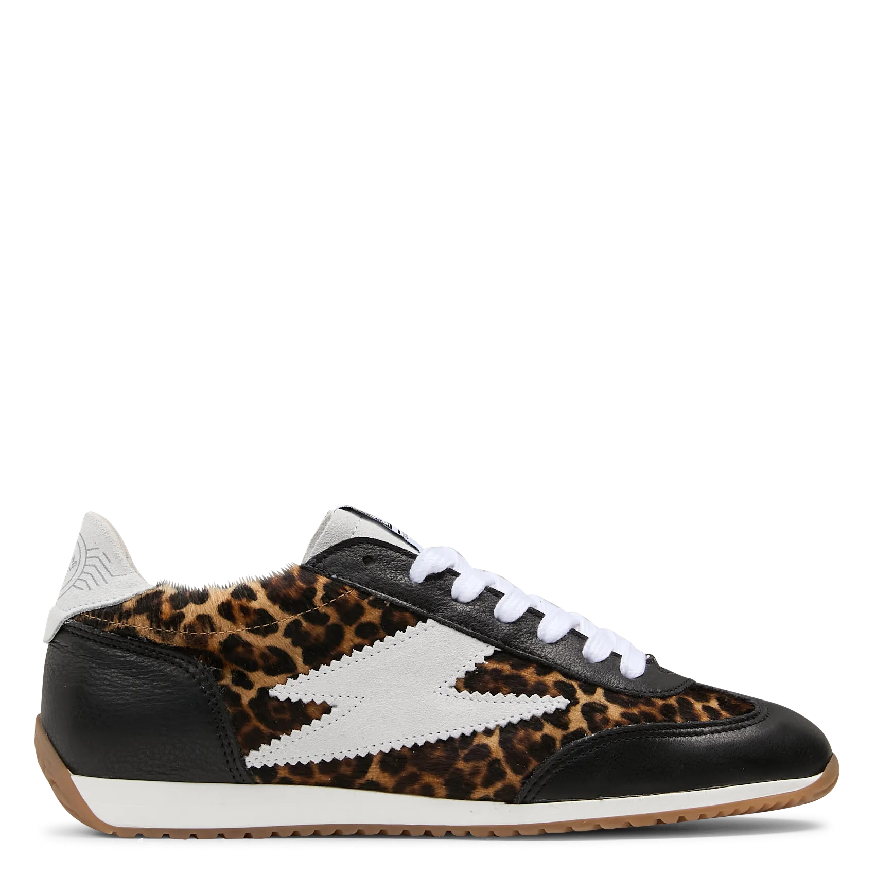 Baskets basses en cuir Noir JUNE