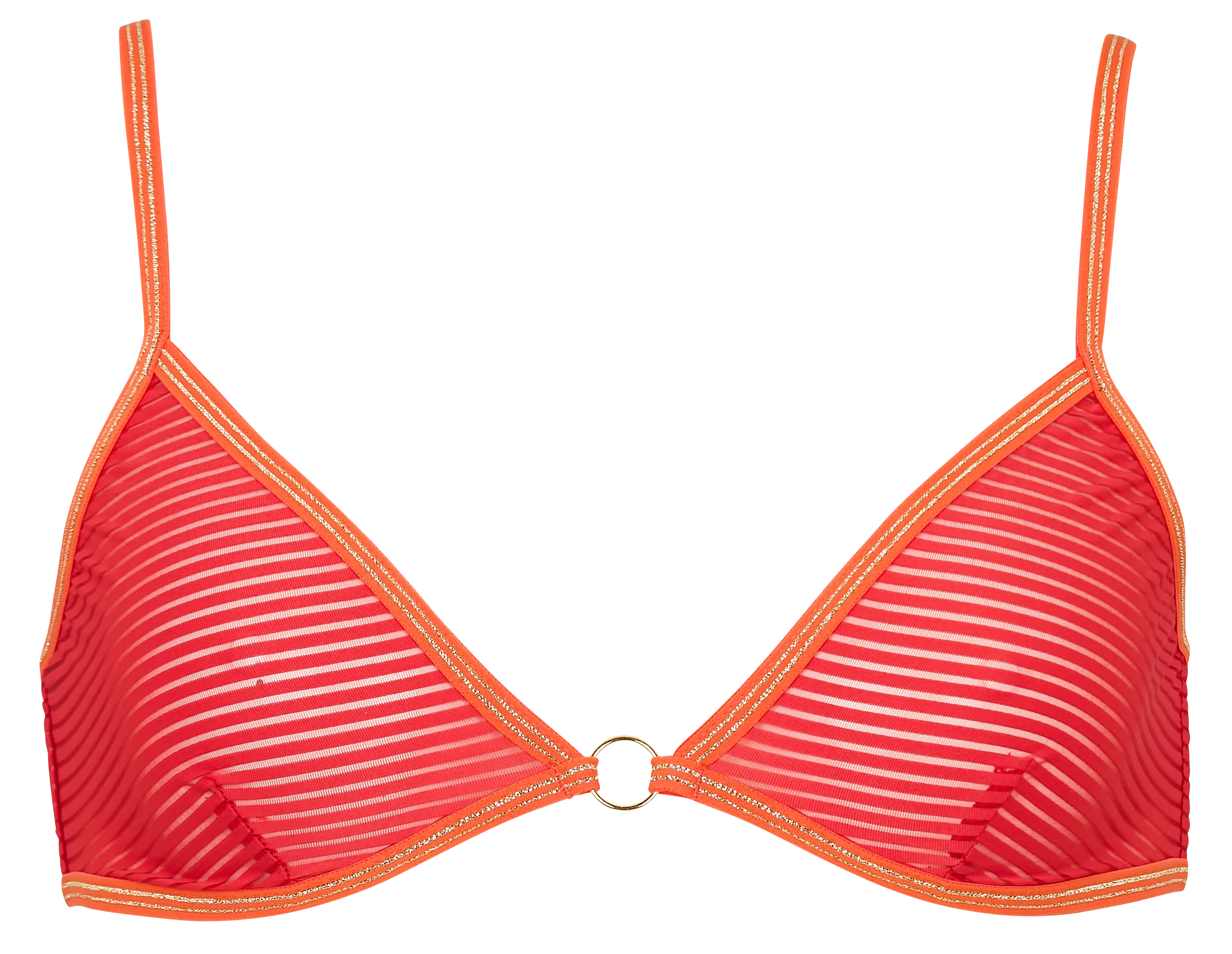 Soutien-gorge rayé Orange OTIS