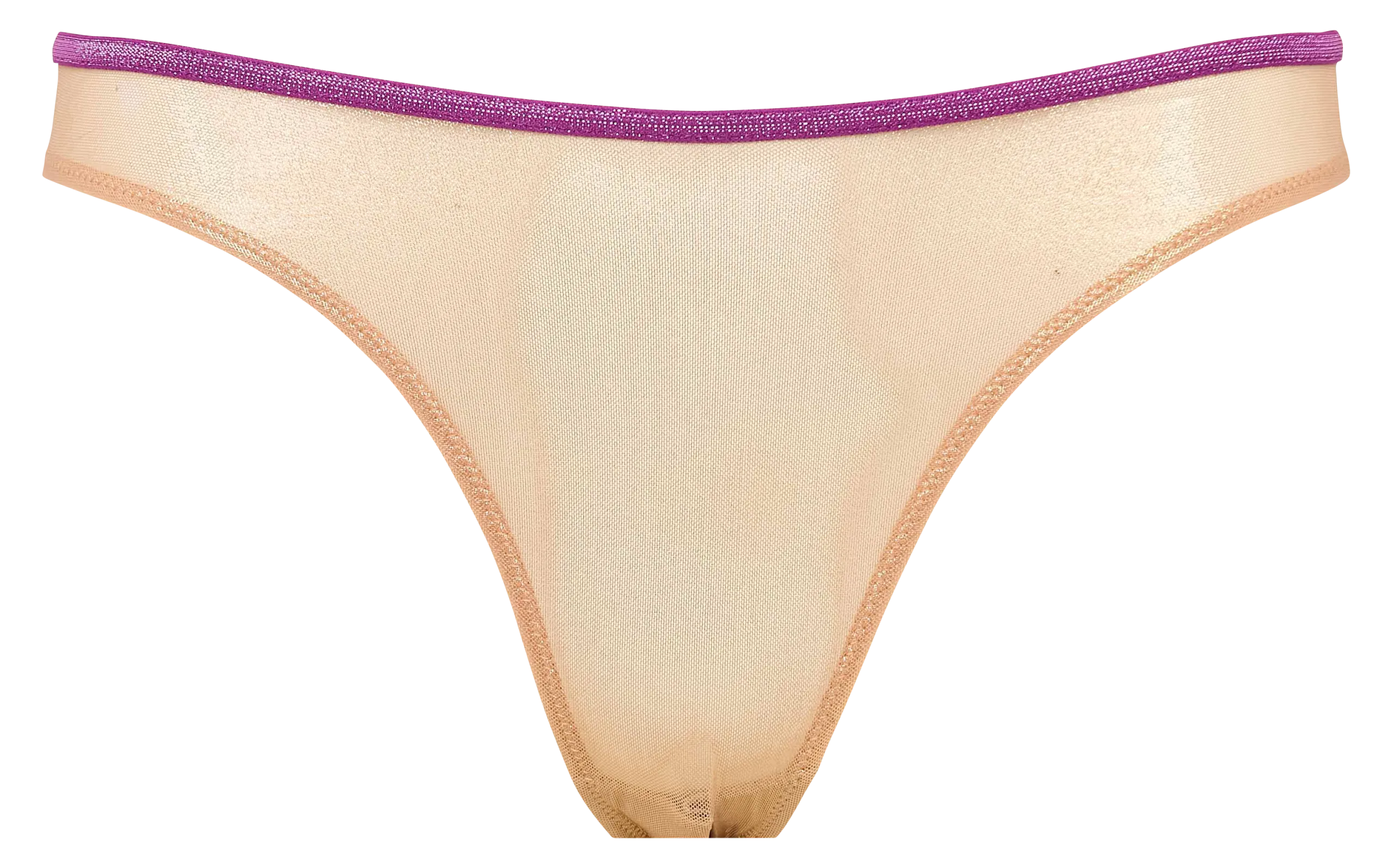 Tanga métallisé Doré FREDDIE