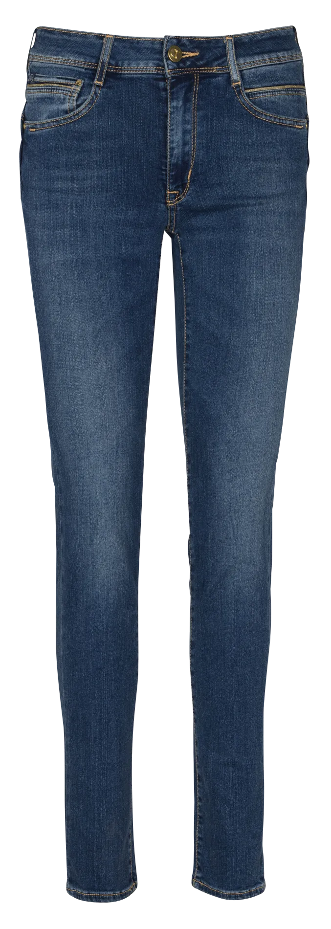 Jean slim taille mi-haute Bleu PULPHIGH