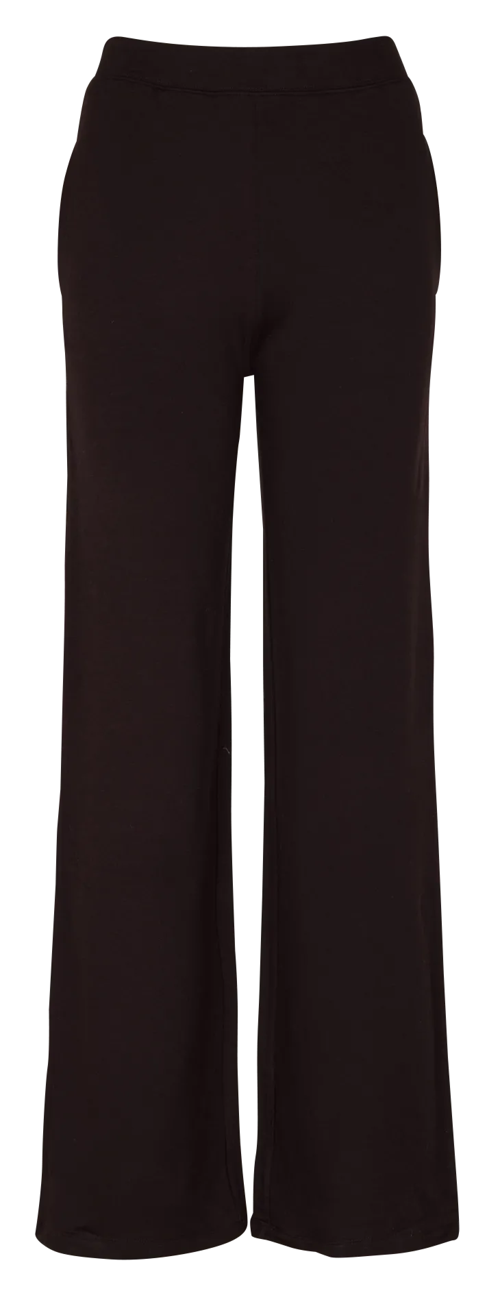 Pantalon droit stretch uni Prune