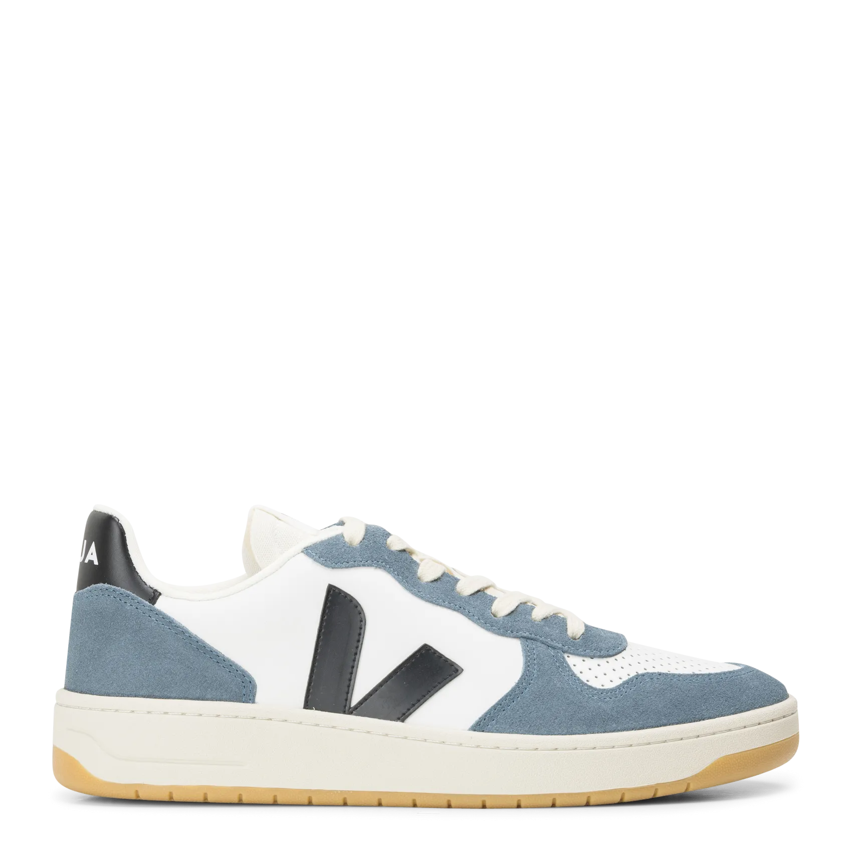 Baskets basses en cuir Noir V-10 PRIME