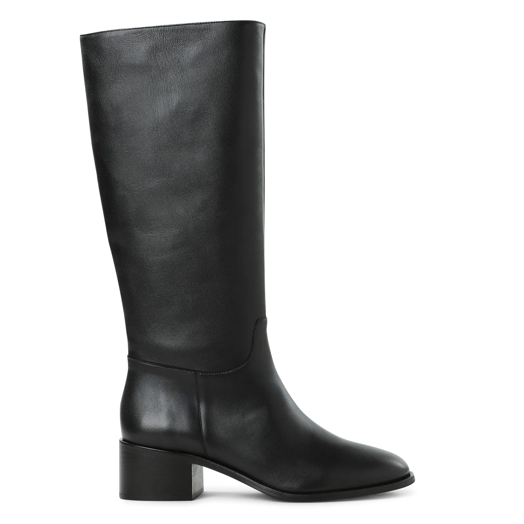Bottes en cuir Noir ZOHRA