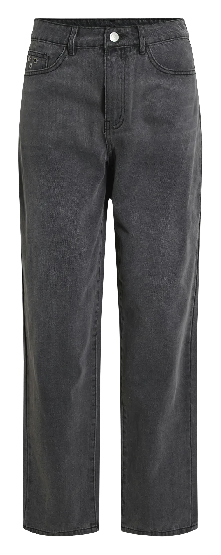 Jean droit en coton Gris KELLY