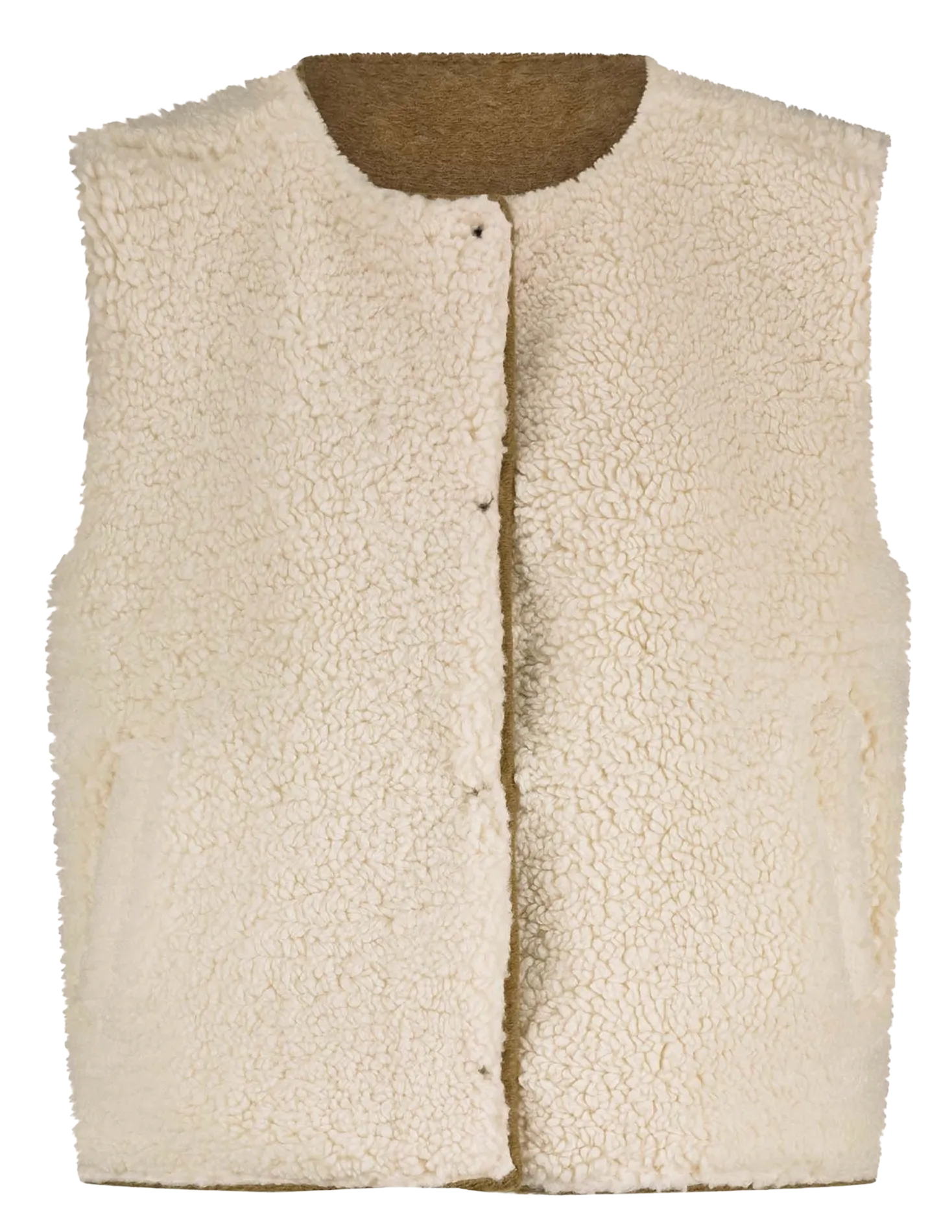 Veste jacquard en coton mélangé Marron FLORA