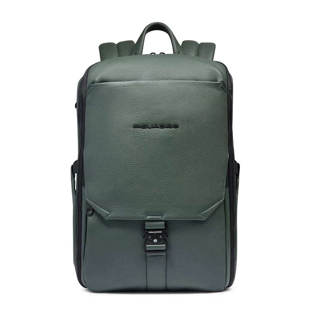 Sac à dos pour ordinateur et ipad® avec protections antichoc et rfid Vert