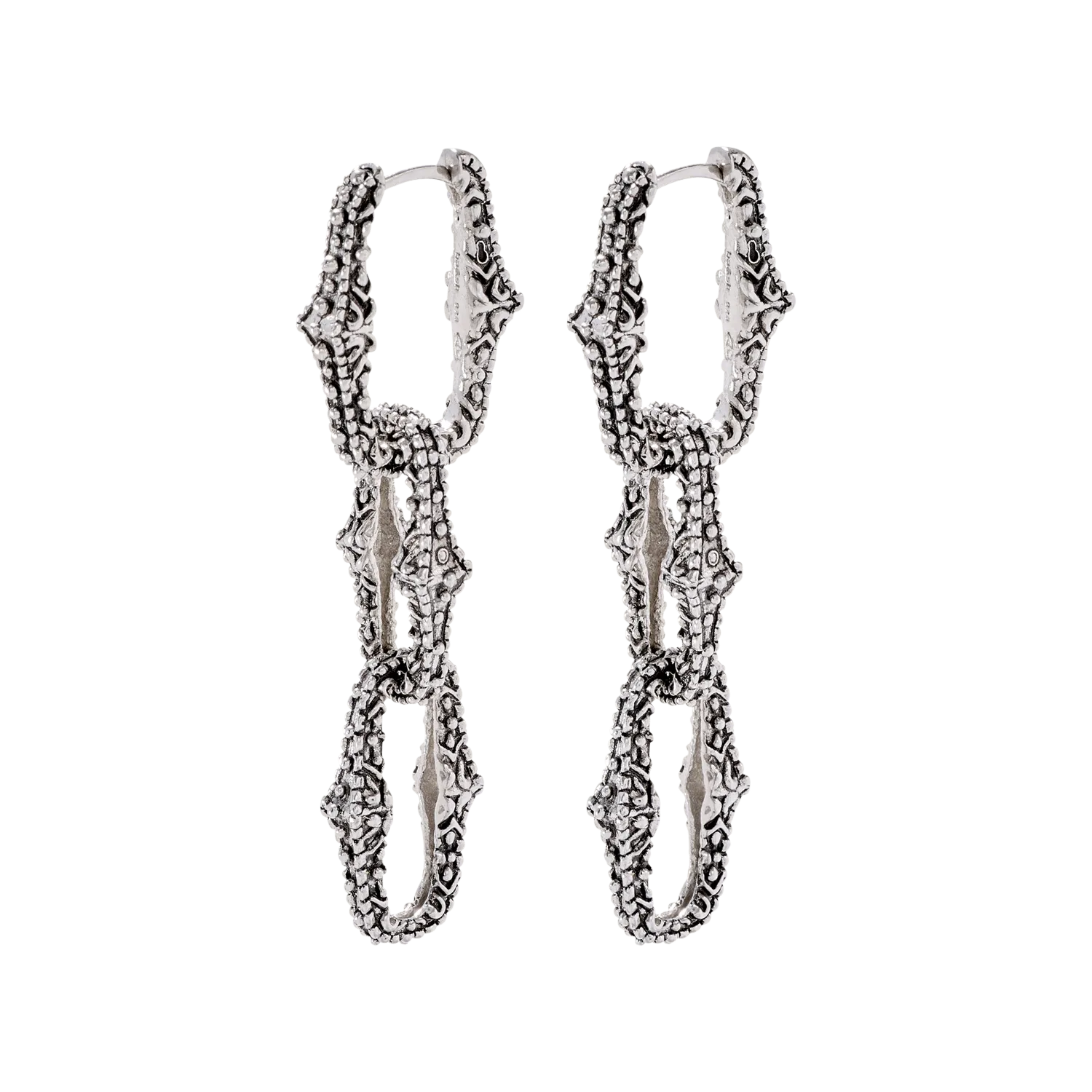 Boucles pendantes Argent DANY