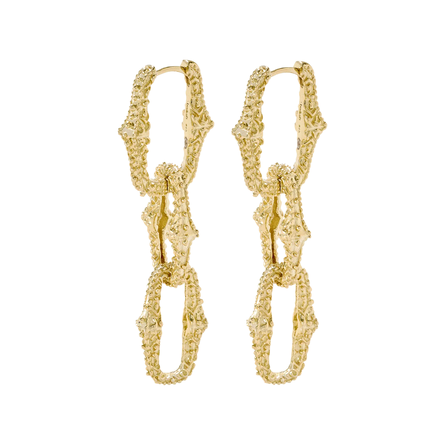 Boucles pendantes Doré DANY