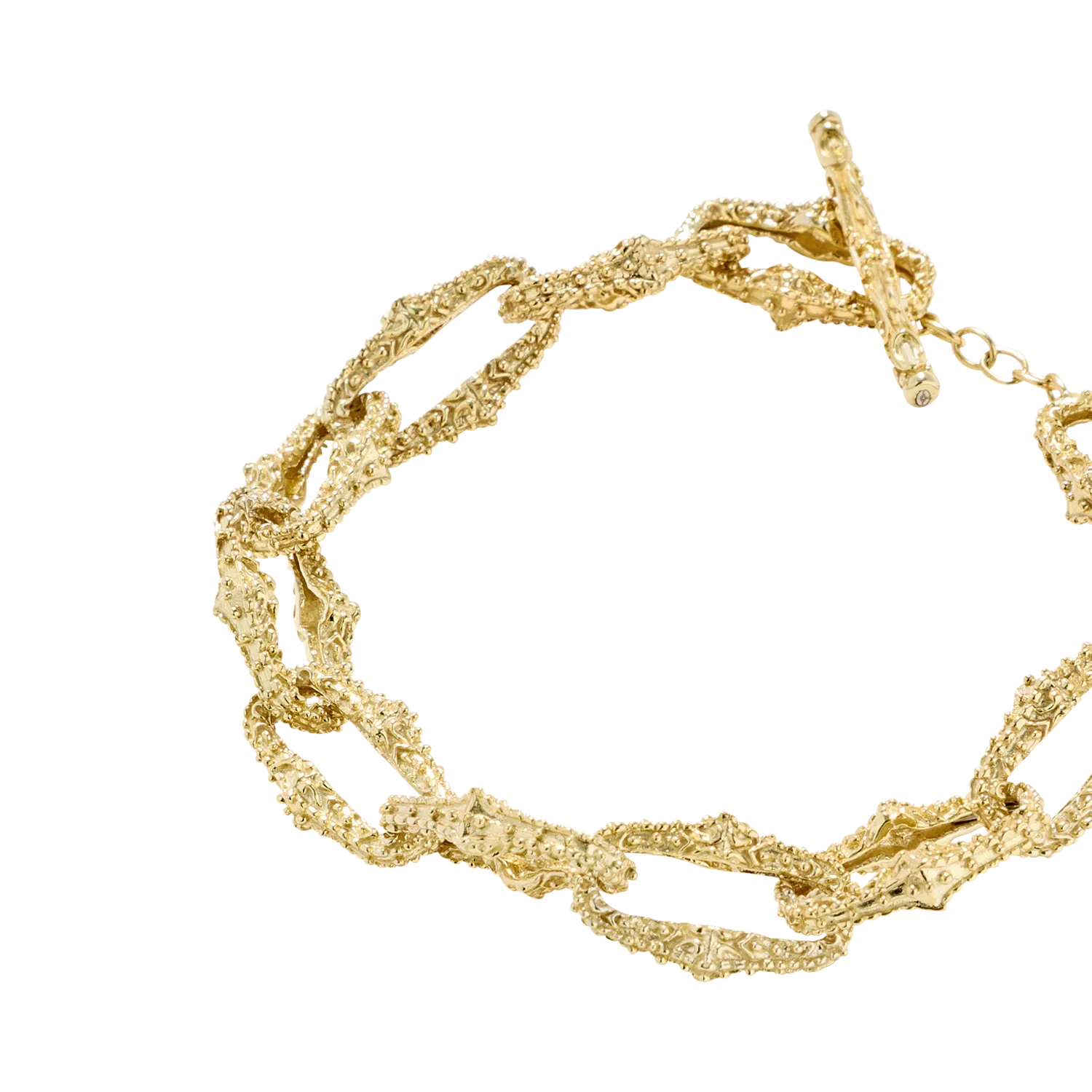 Bracelet en argent Doré DJULIA