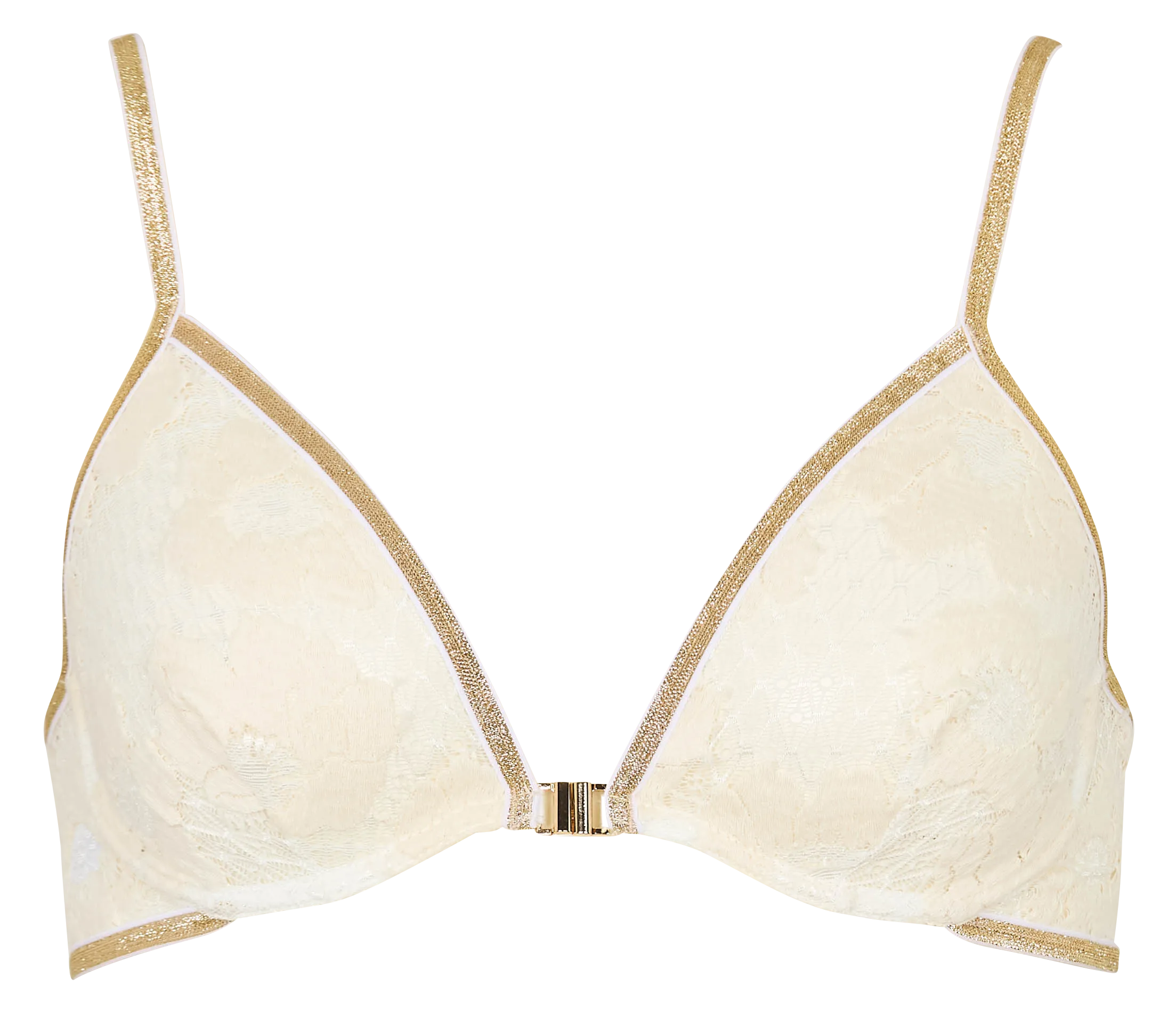 Soutien-gorge avec armatures en dentelle Beige JACK
