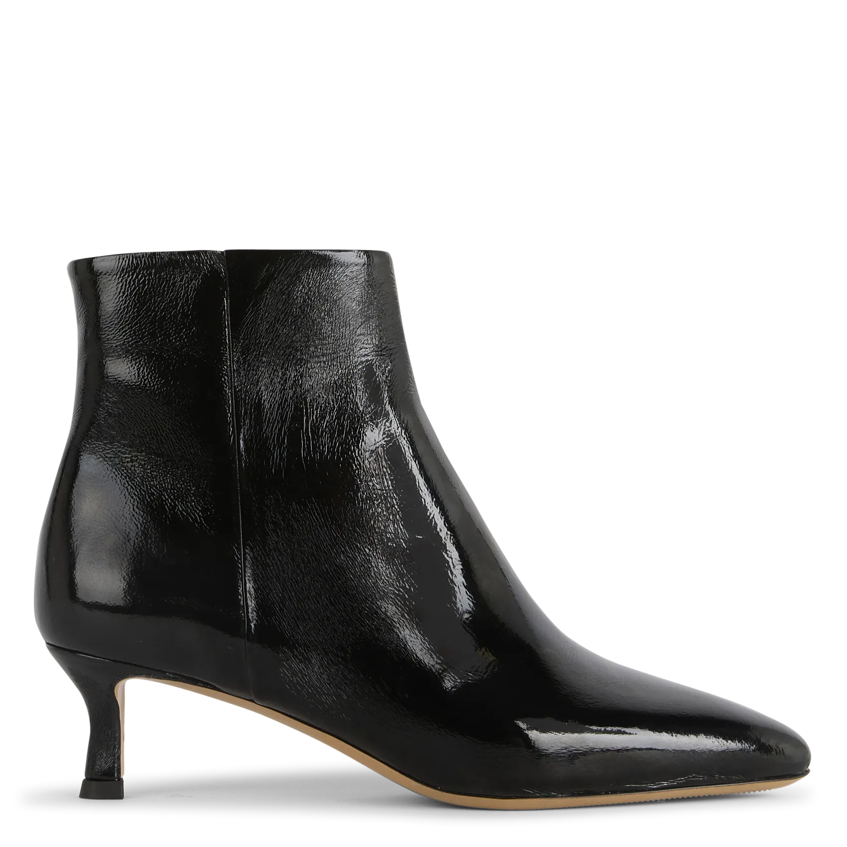 Bottines en cuir Noir N°421