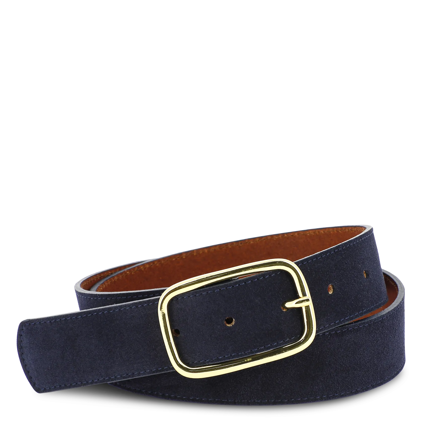 Ceinture en cuir Bleu LA SABIN