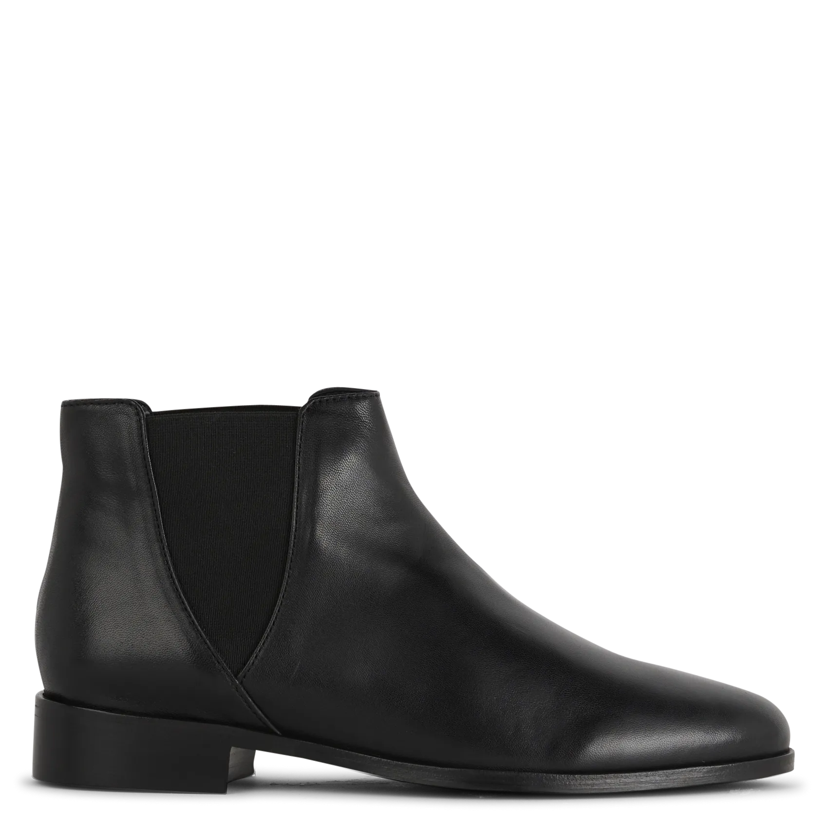 Boots en cuir Noir CHELSEA