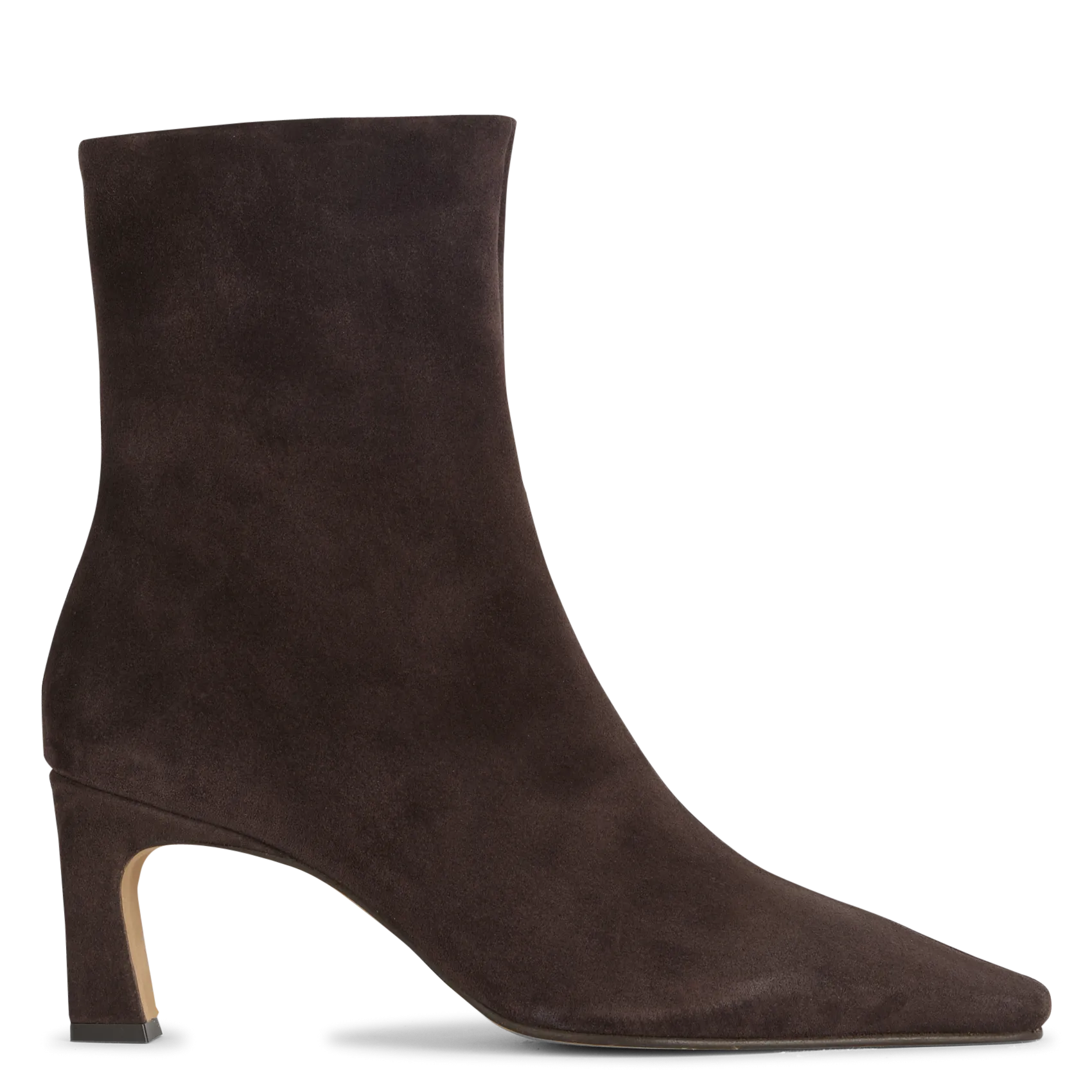 Bottines en cuir Marron EMILIE