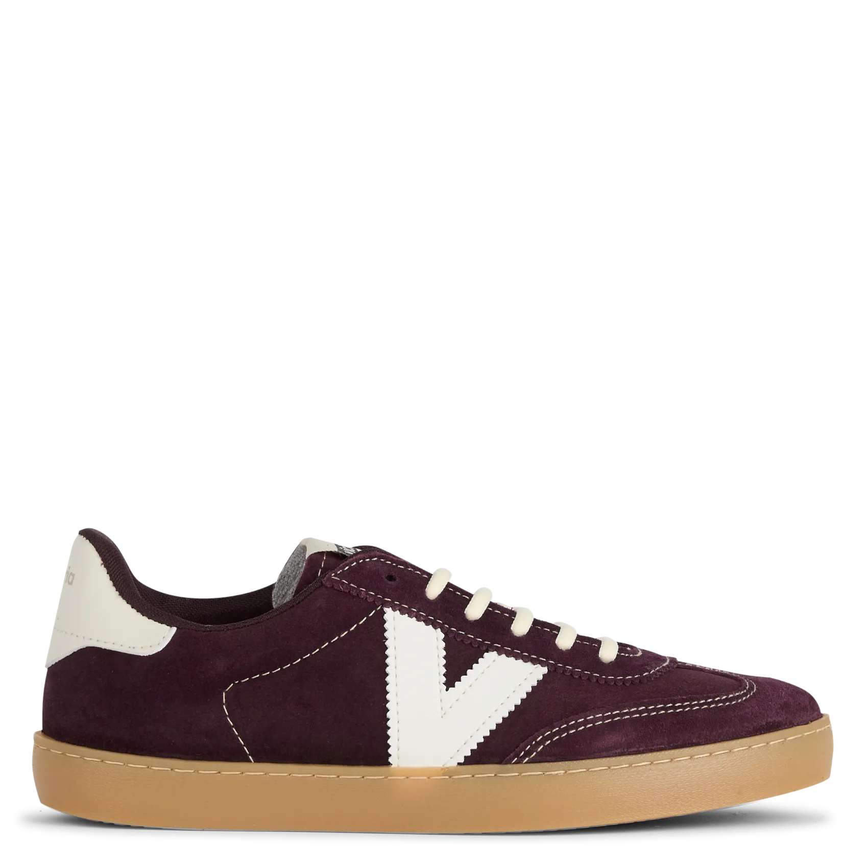 Baskets basses en suède Violet BERLIN