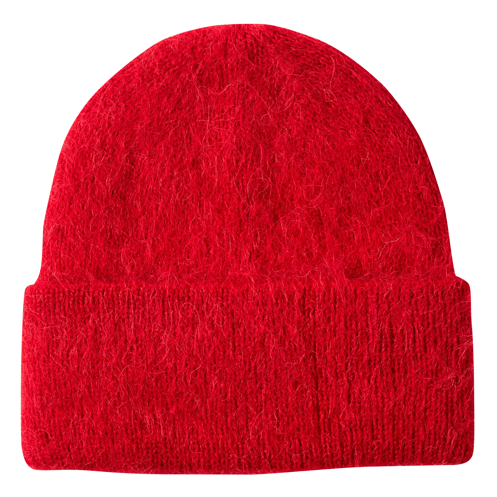 Bonnet en laine et alpaga Rouge FIONA