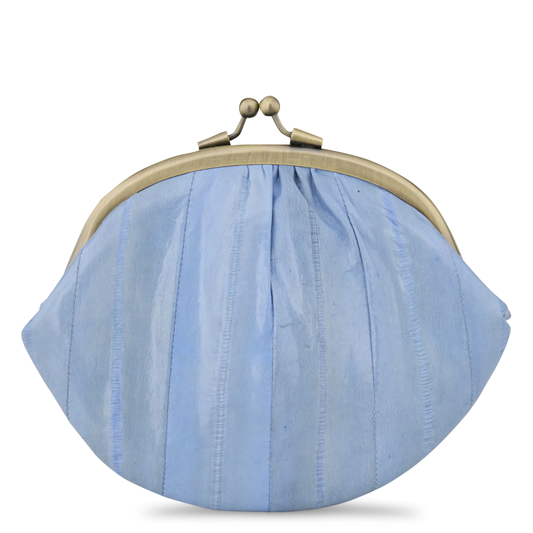 Porte-monnaie en cuir Bleu