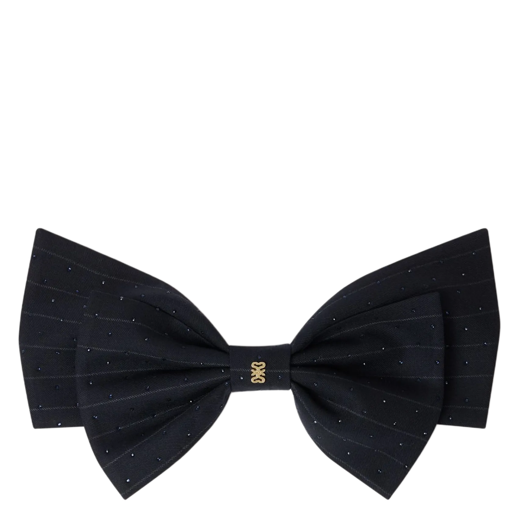 Barette noeud papillon Bleu