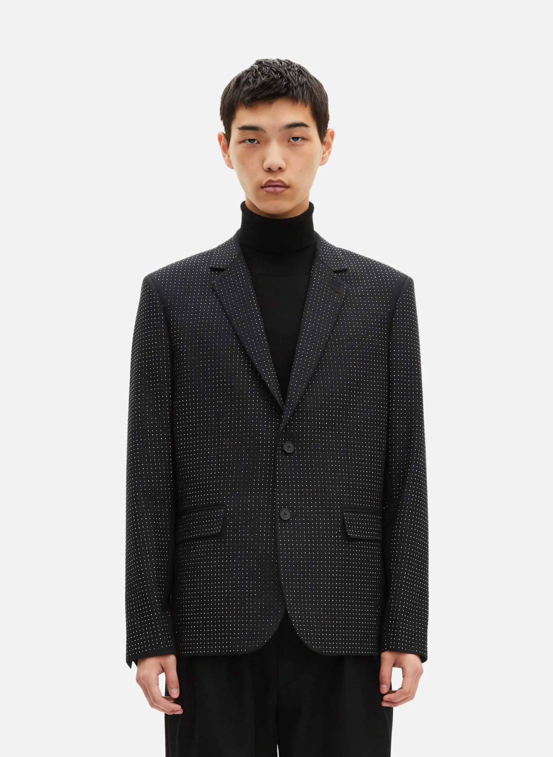 Veste à strass Noir