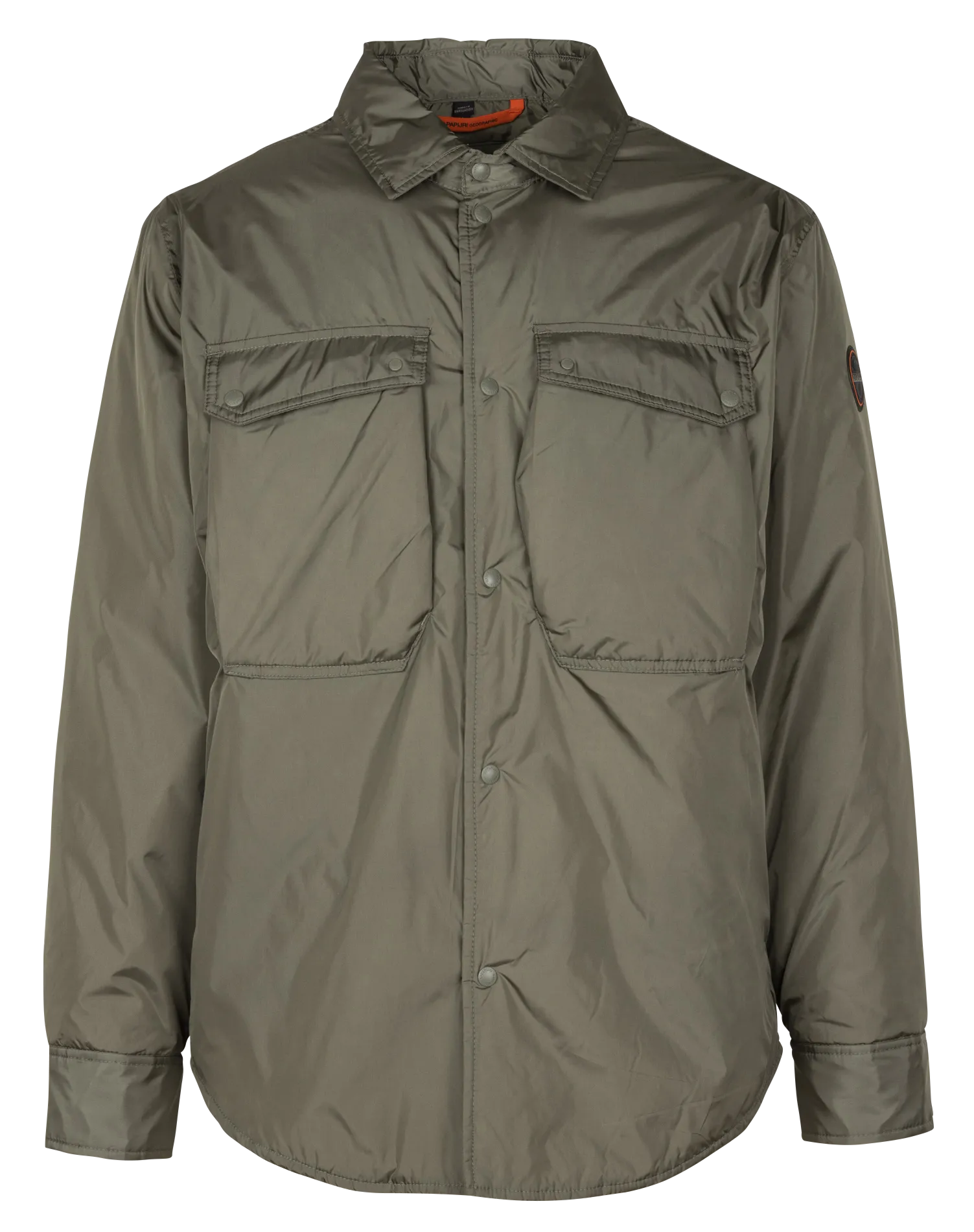 Doudoune col classique Vert O-CASIES