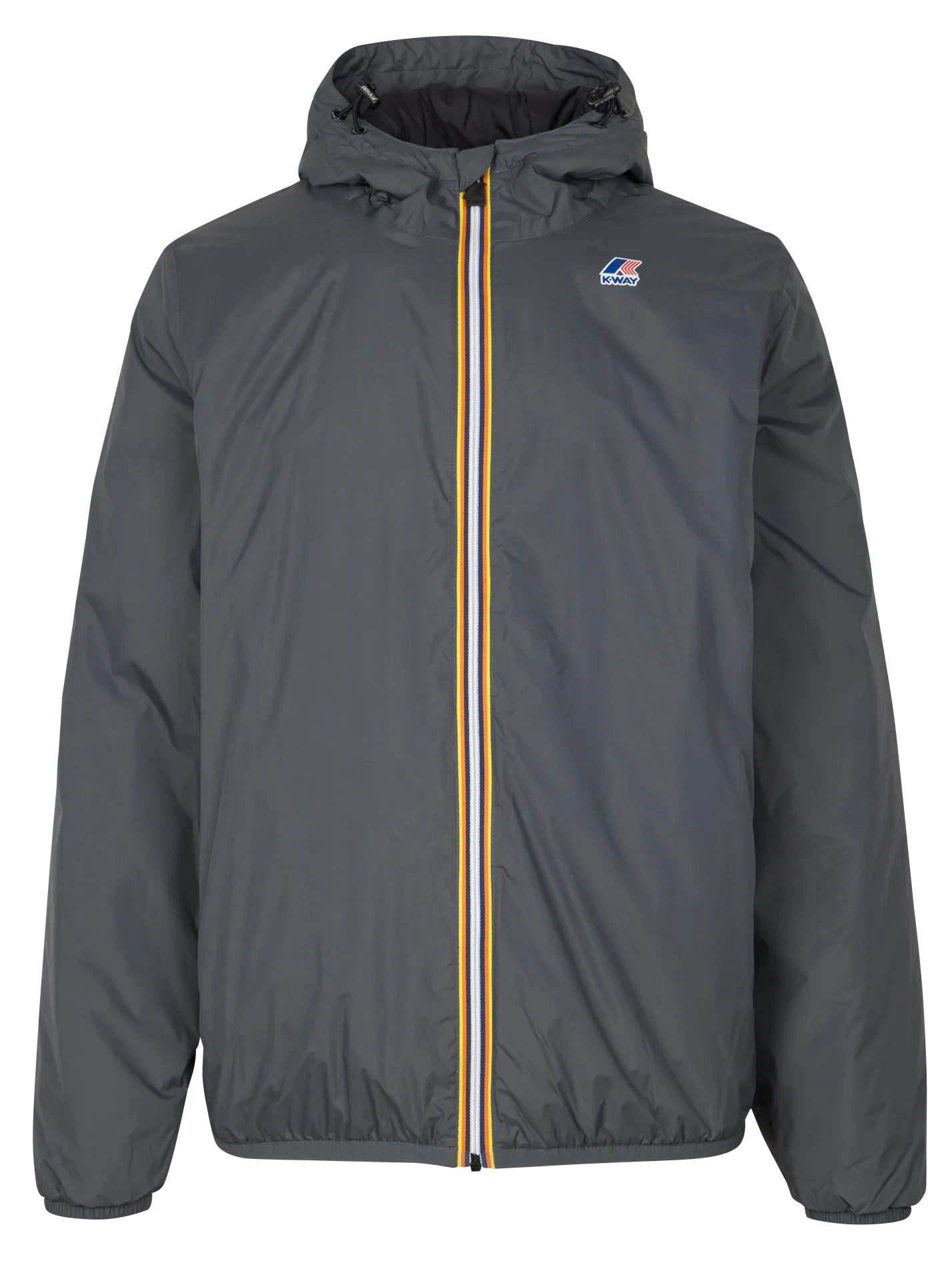 Coupe-vent col montant Gris LE VRAI 4.0 CLAUDE WARM