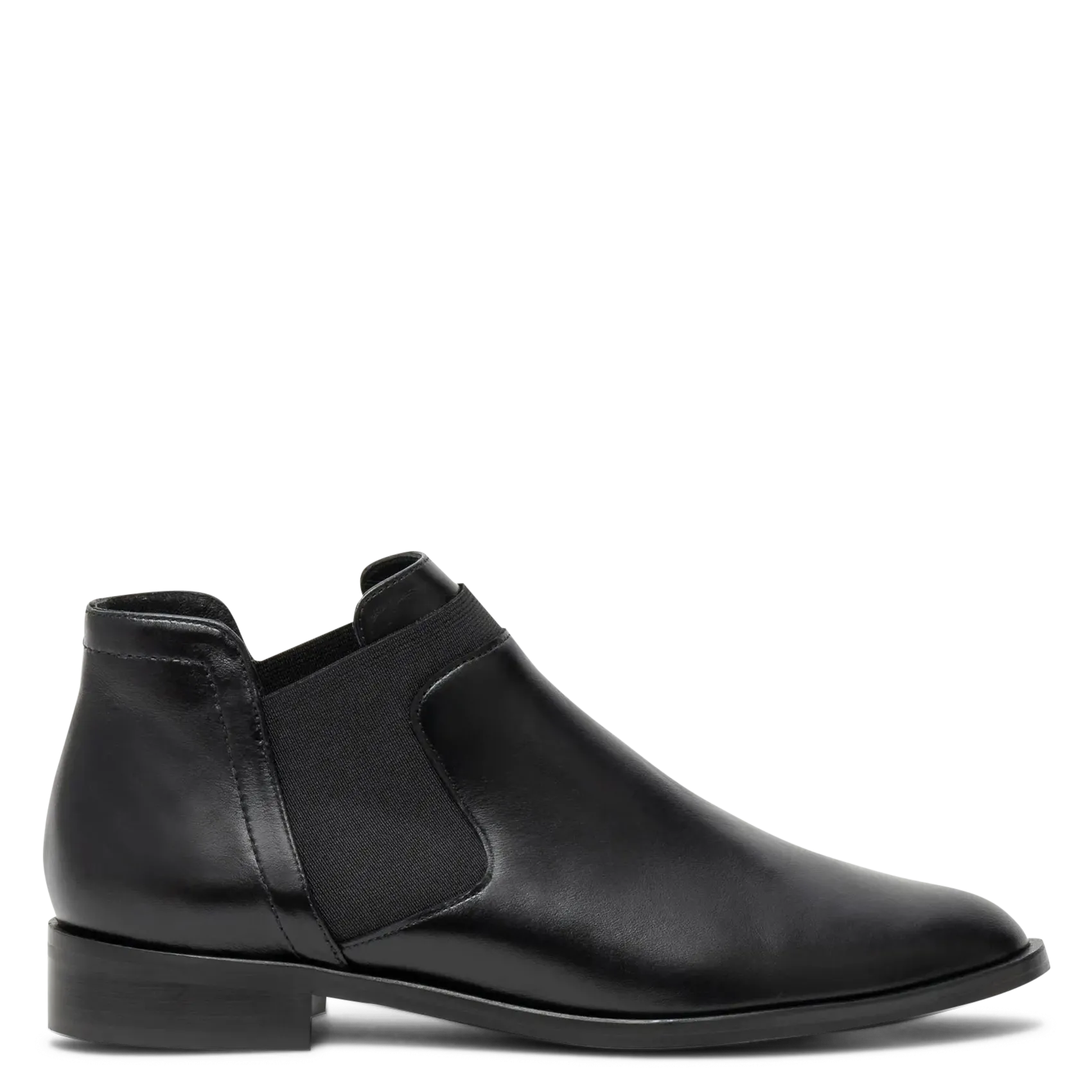 Bottines en cuir Noir KARLINA