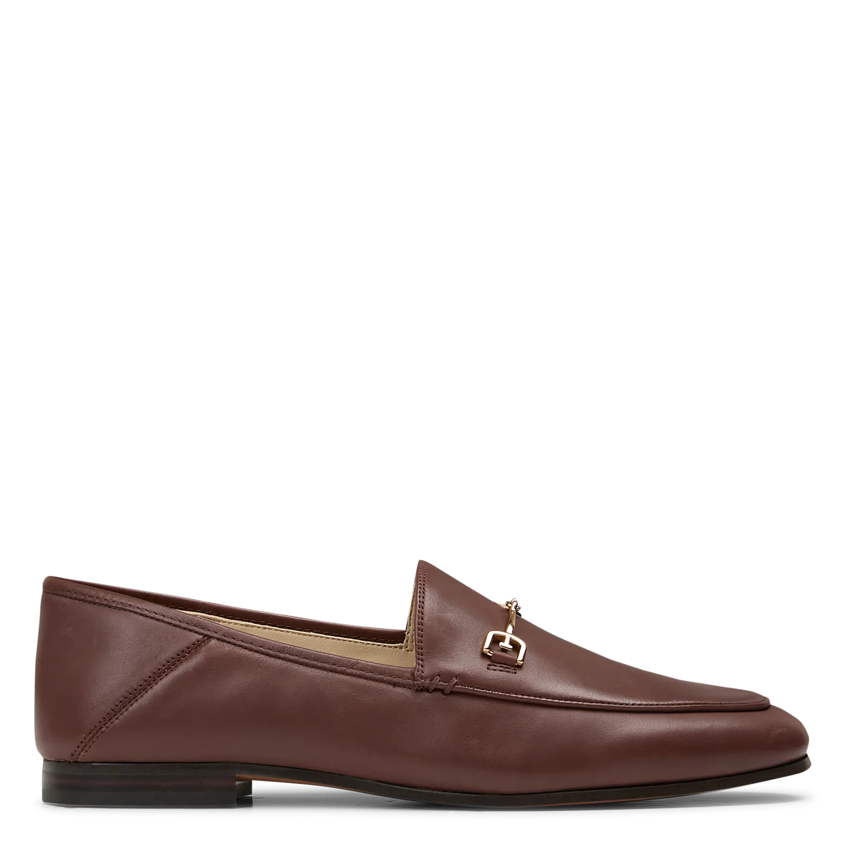 Mocassins en cuir Marron LORAINE