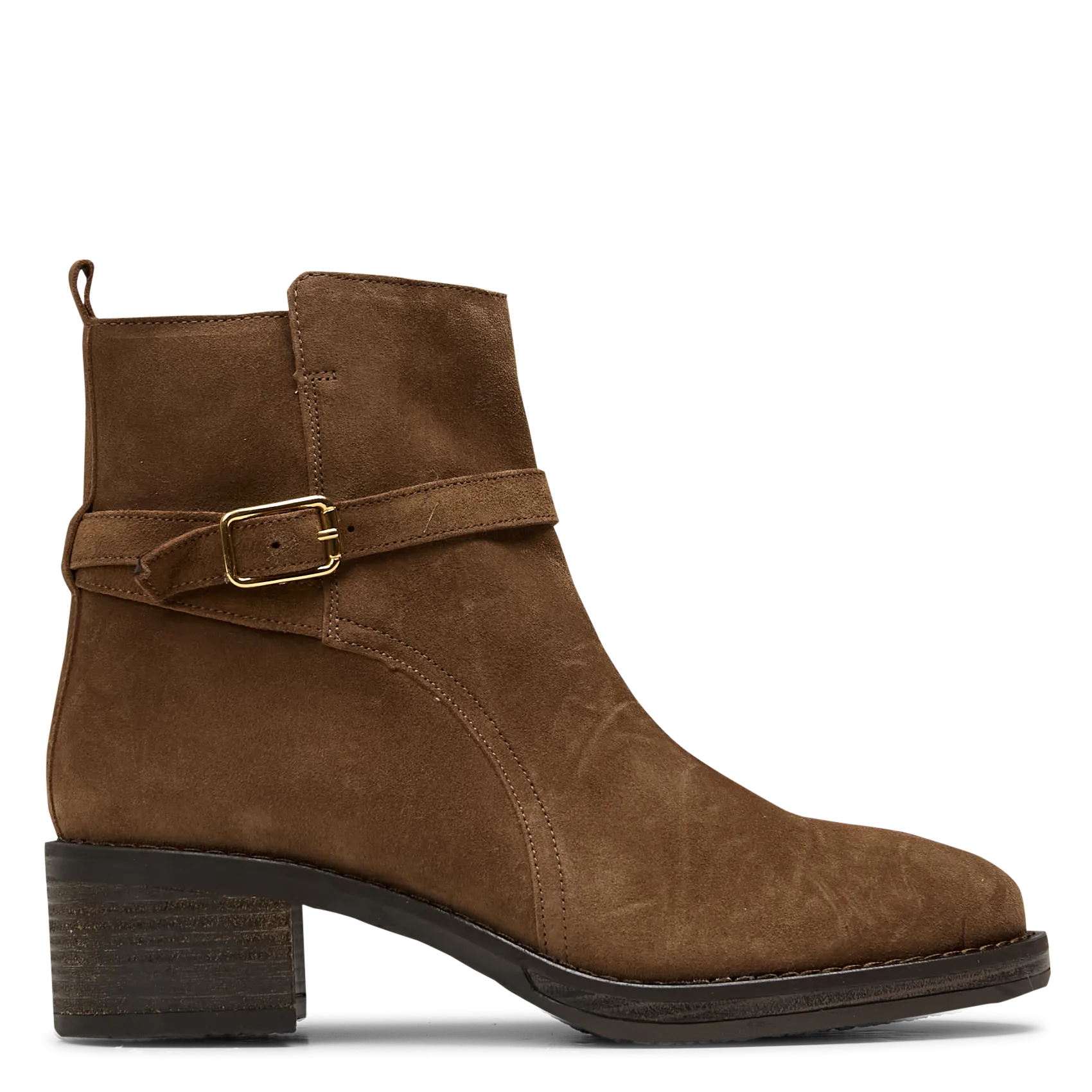 Bottines en cuir Marron OLEG