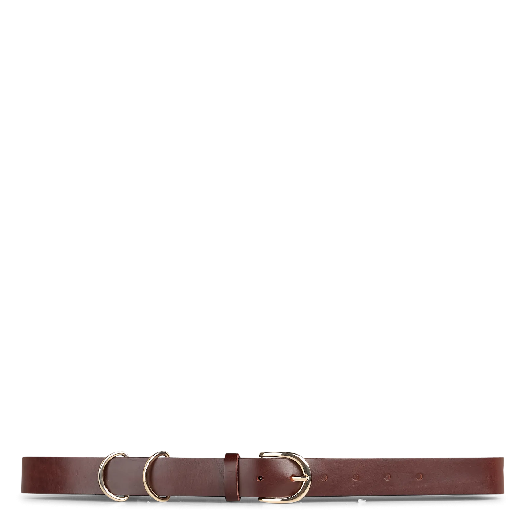 Ceinture en cuir Marron JANNI