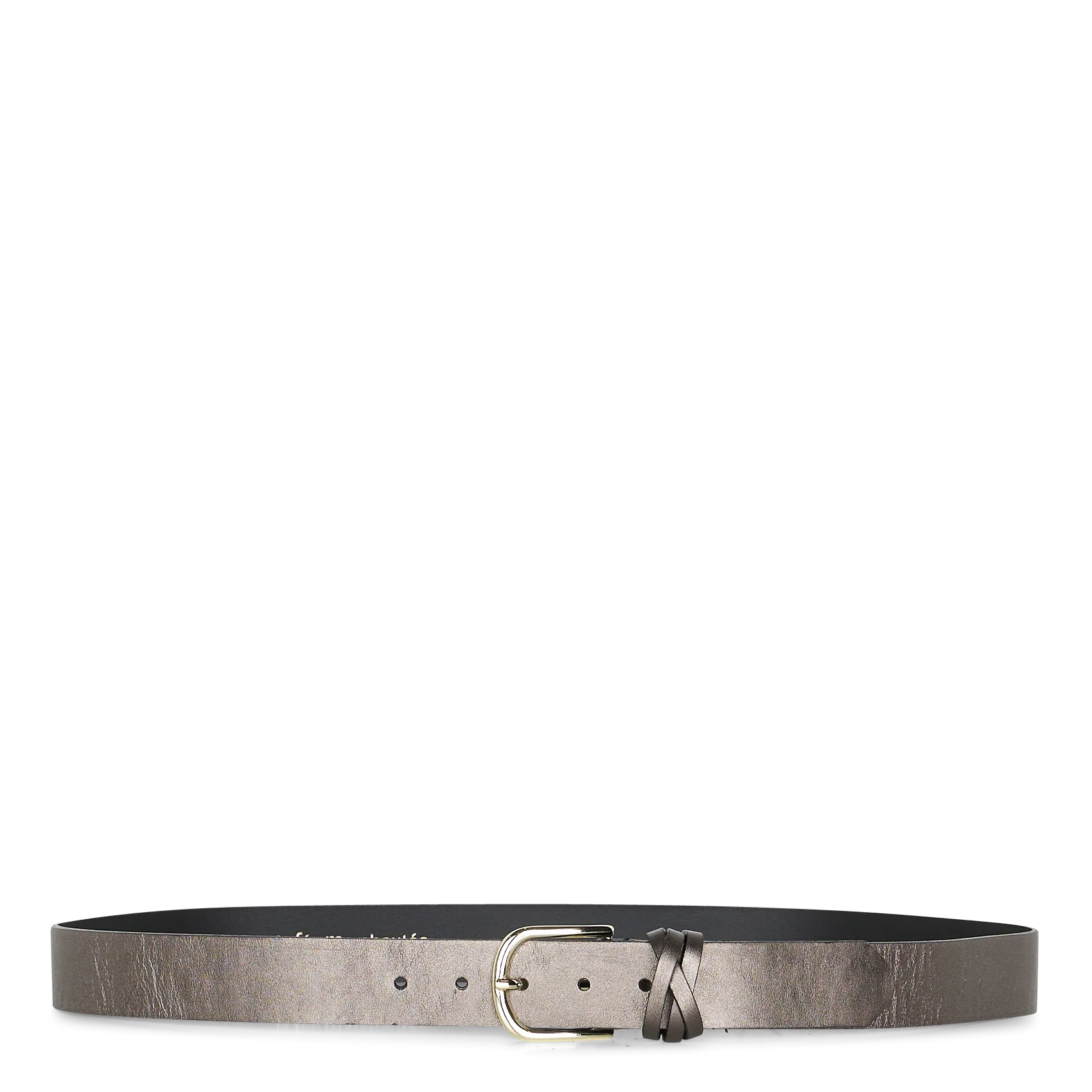 Ceinture en cuir Jaune