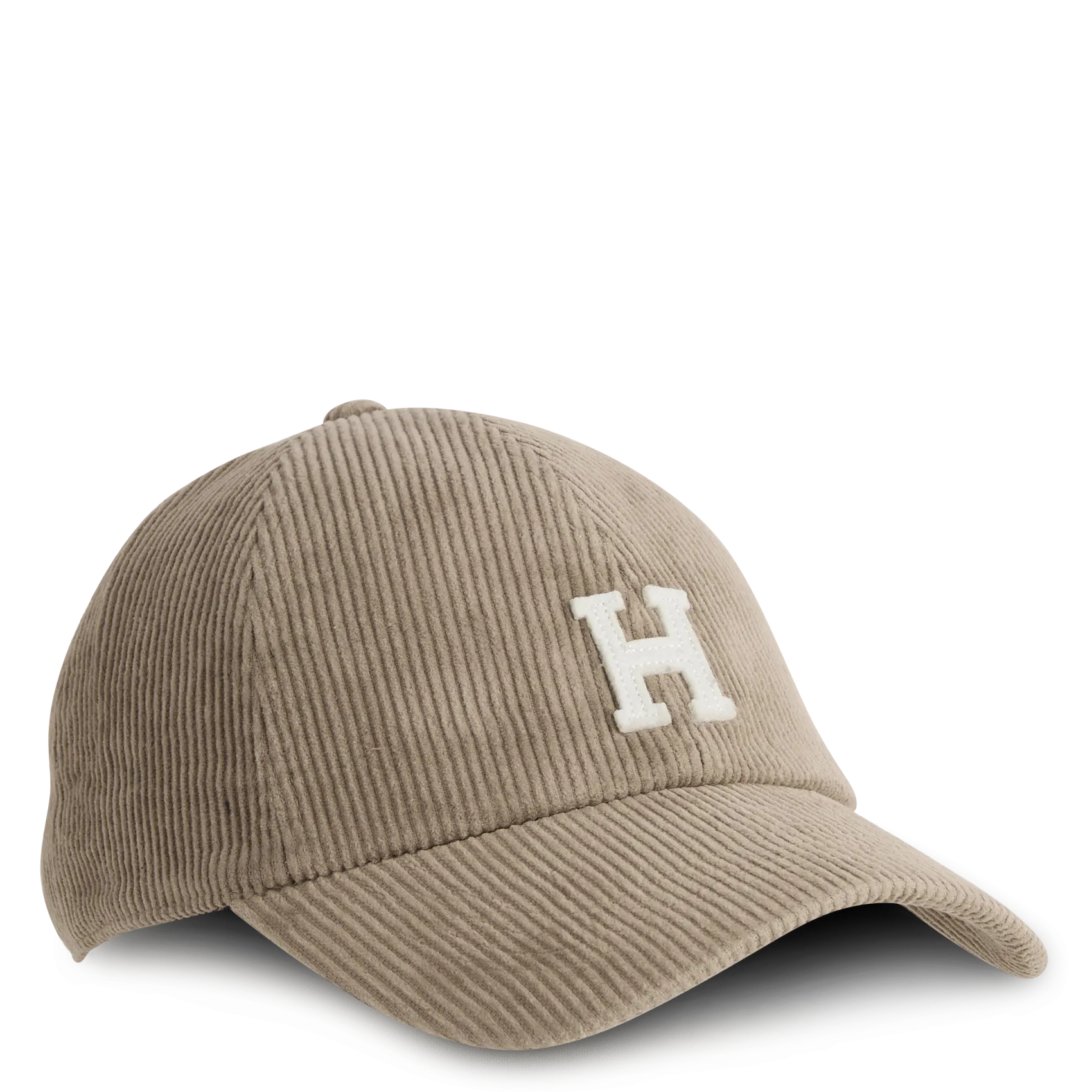 Casquette en velours de coton côtelé Kaki CAP H